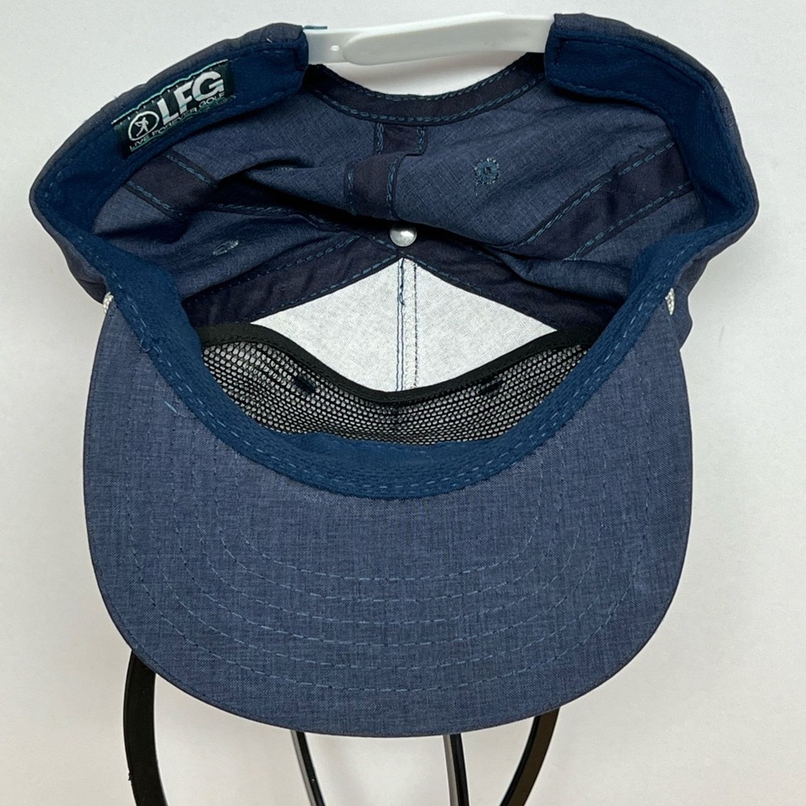 Callaway Golf Live Forever Golf LFG Rope Hat The Snap Back Cap Navy Size ONE SIZE - 5 Thumbnail