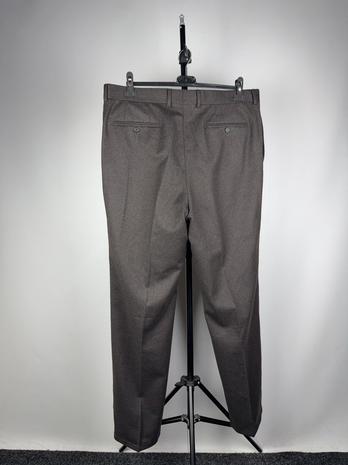 Balmain Vintage 00s Archive Luxury Balmain Wool dress pants Size US 36 / EU 52 - 8 Thumbnail