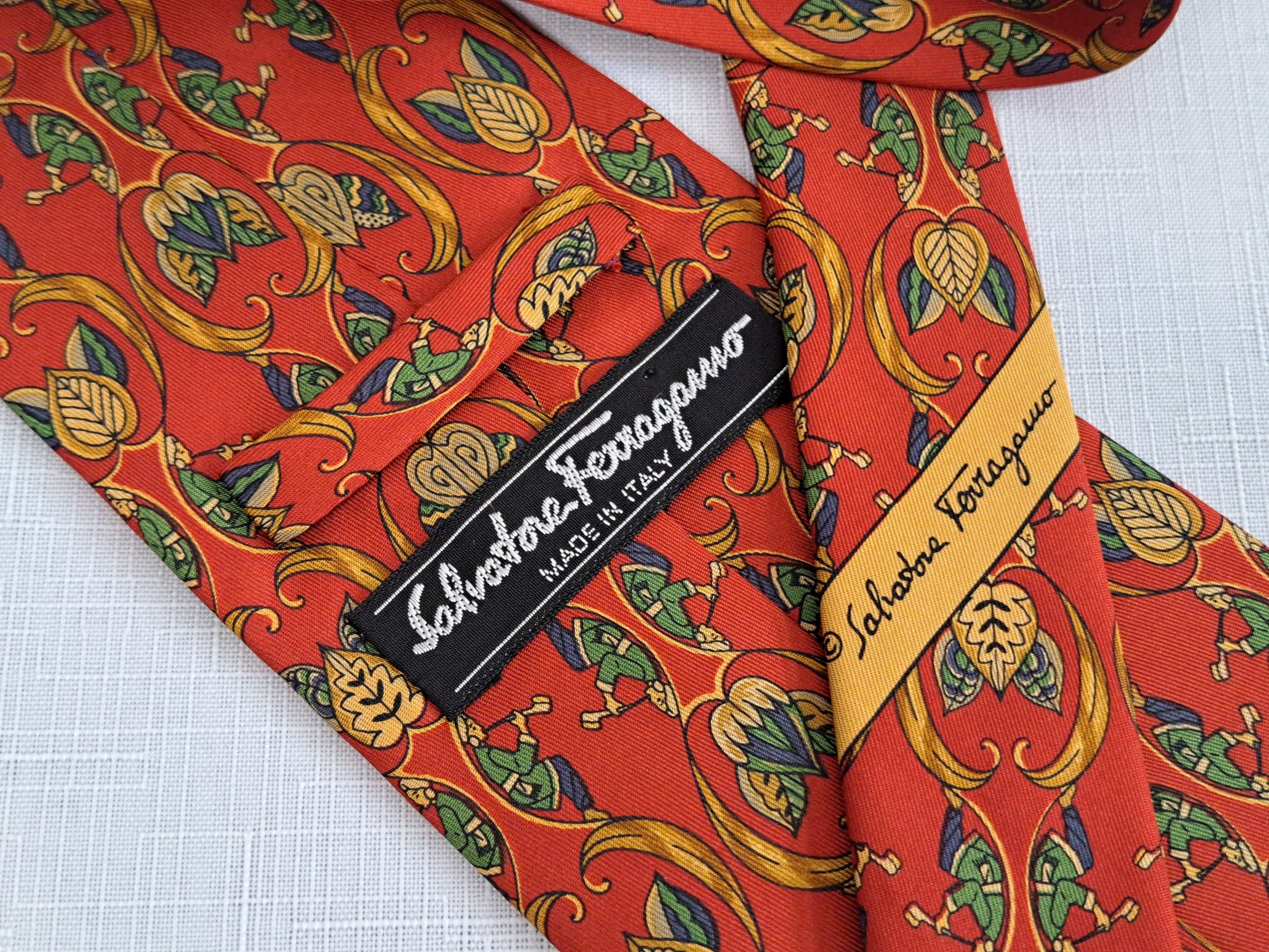 Salvatore Ferragamo Salvatore Ferragamo silk tie. Size ONE SIZE - 7 Thumbnail