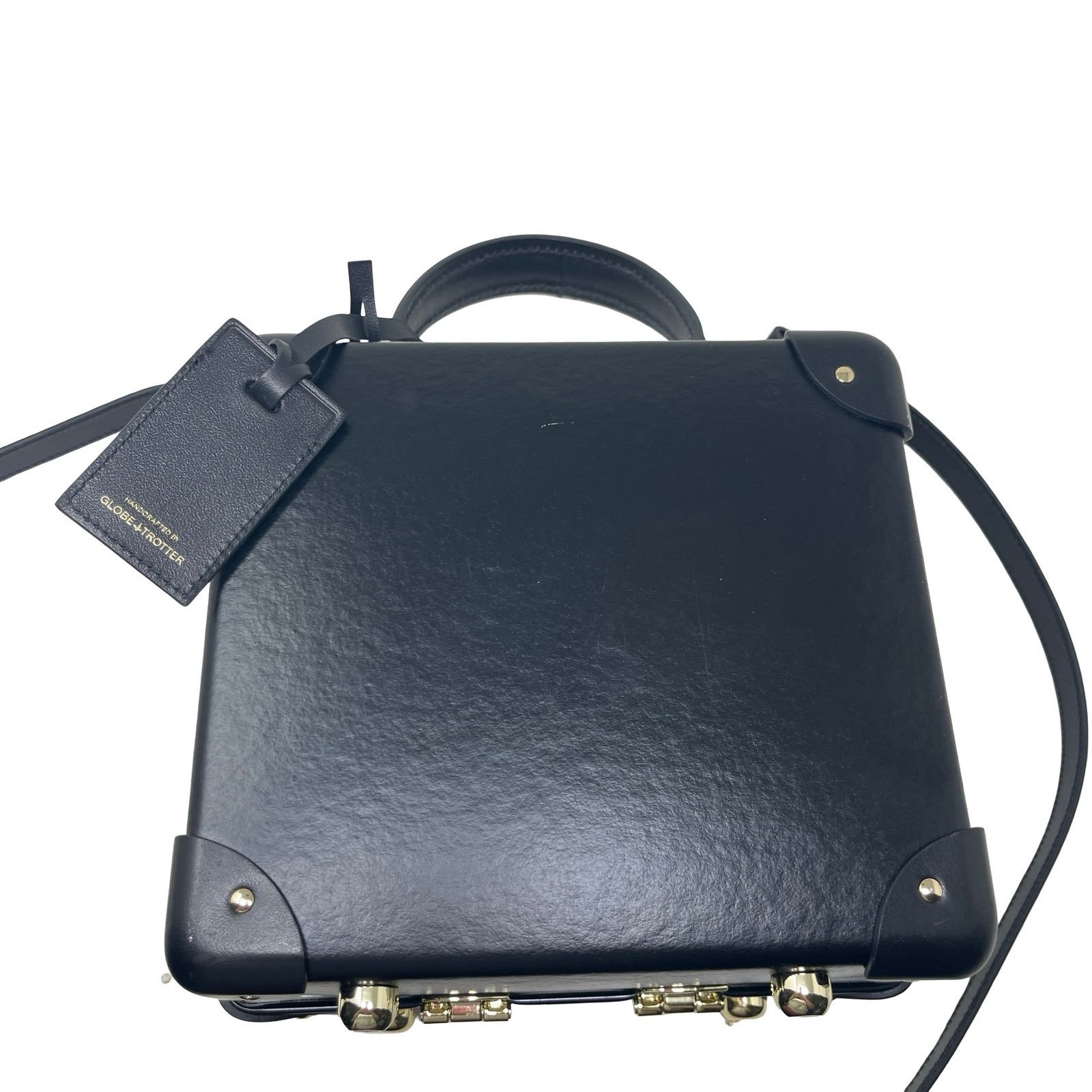 Other Globe Trotter The Centenary London Square Bag Black & Gold Size ONE SIZE - 10 Thumbnail