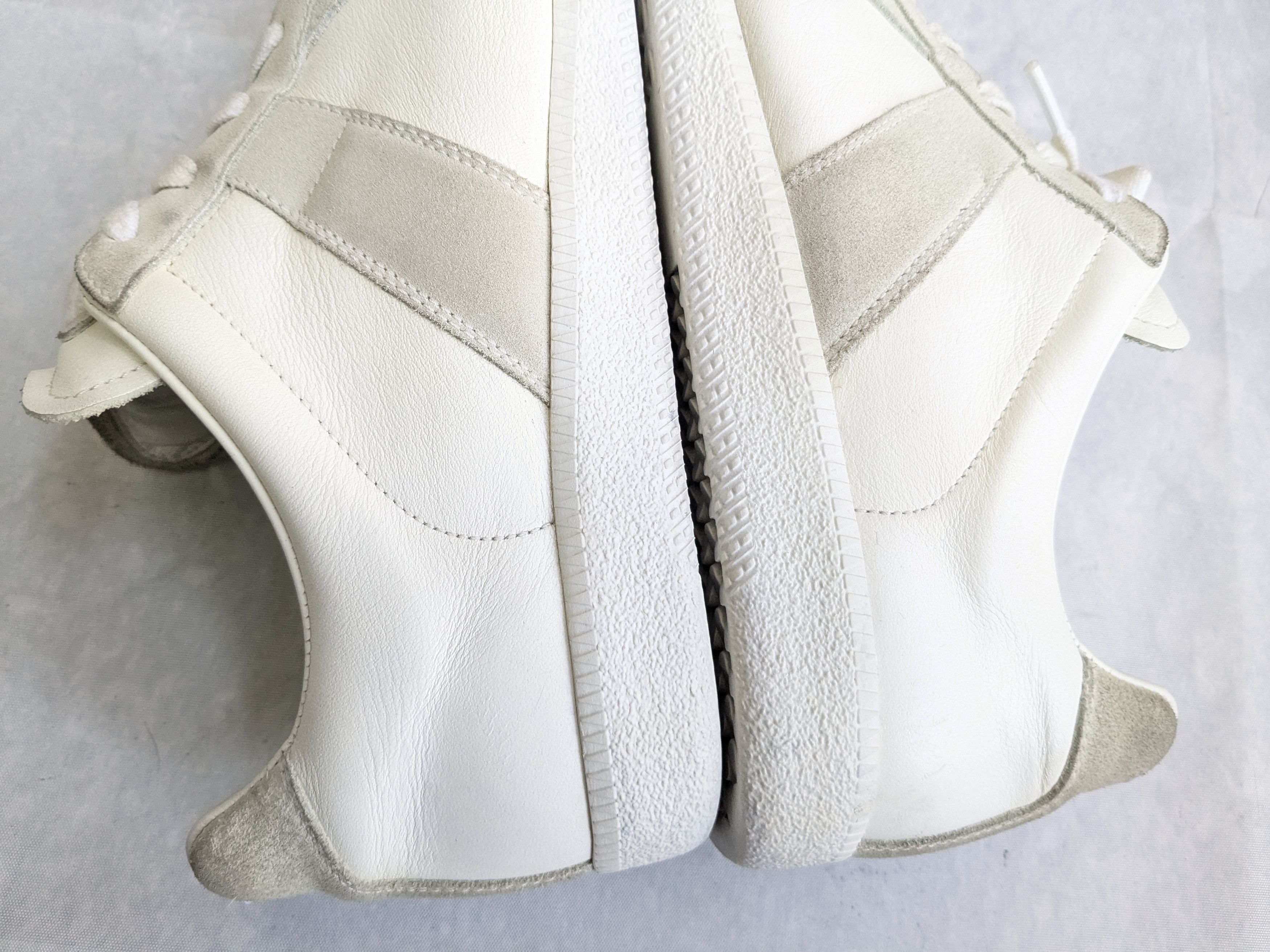 Maison Margiela Maison Margiela Replica GAT White Gray 11.5 44.5 Size US 11.5 / EU 44-45 - 9 Thumbnail