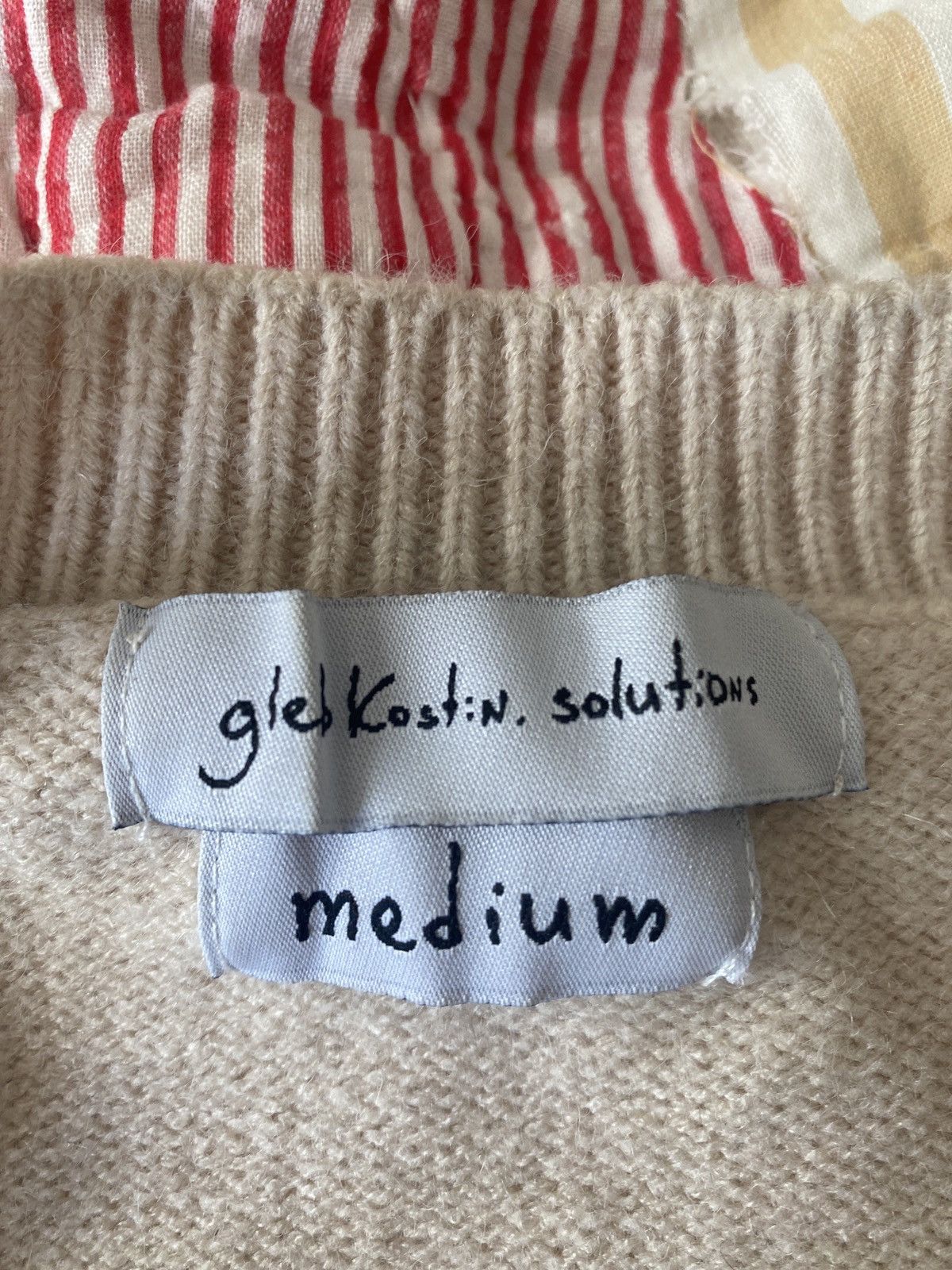 Gleb Kostin Solutions Aphex Twin Album Knit Sweater Size US M / EU 48-50 / 2 - 3 Thumbnail