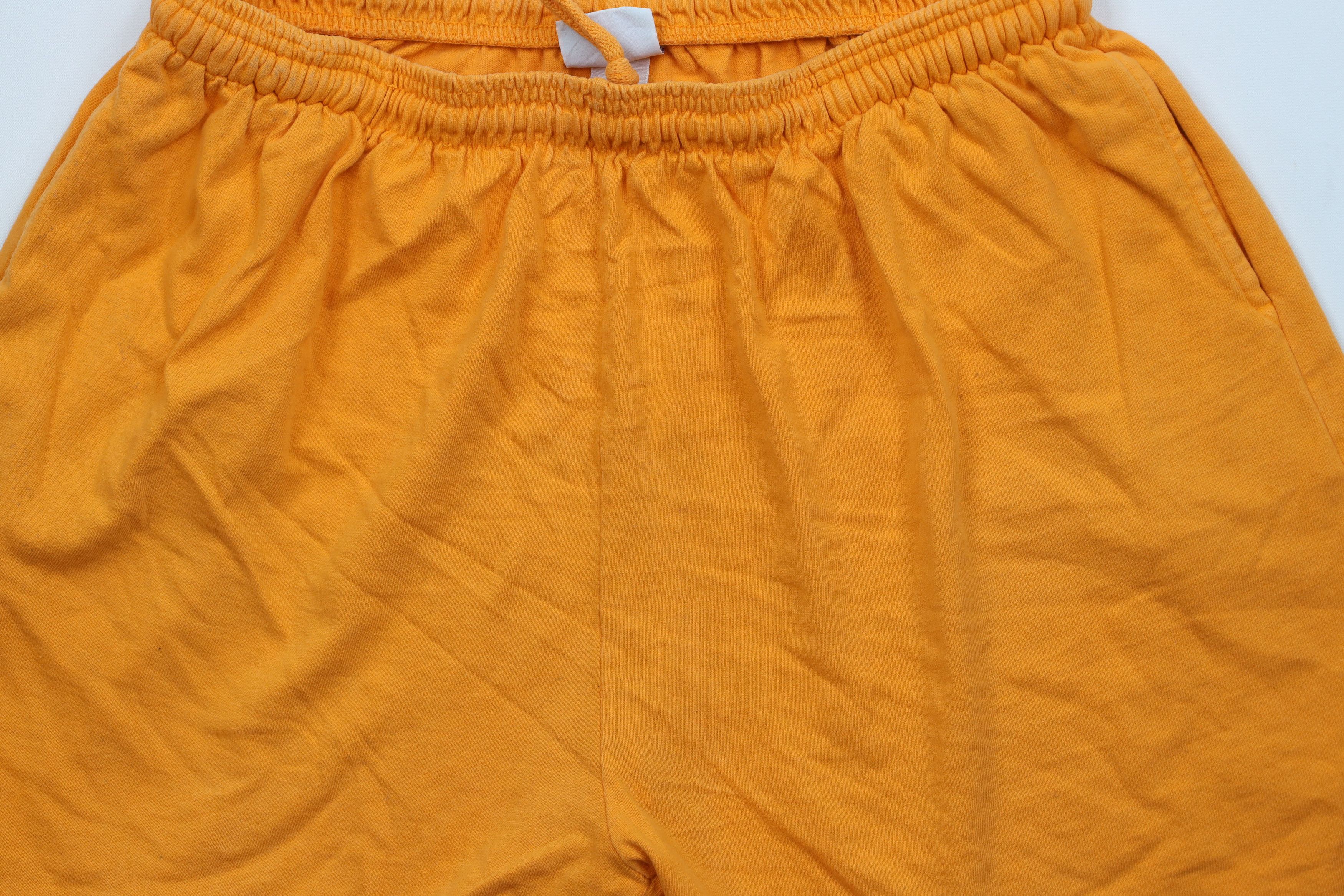 Vintage Vintage 90s Streetwear Cotton Above Knee Shorts Orange USA Size US 34 / EU 50 - 3 Thumbnail