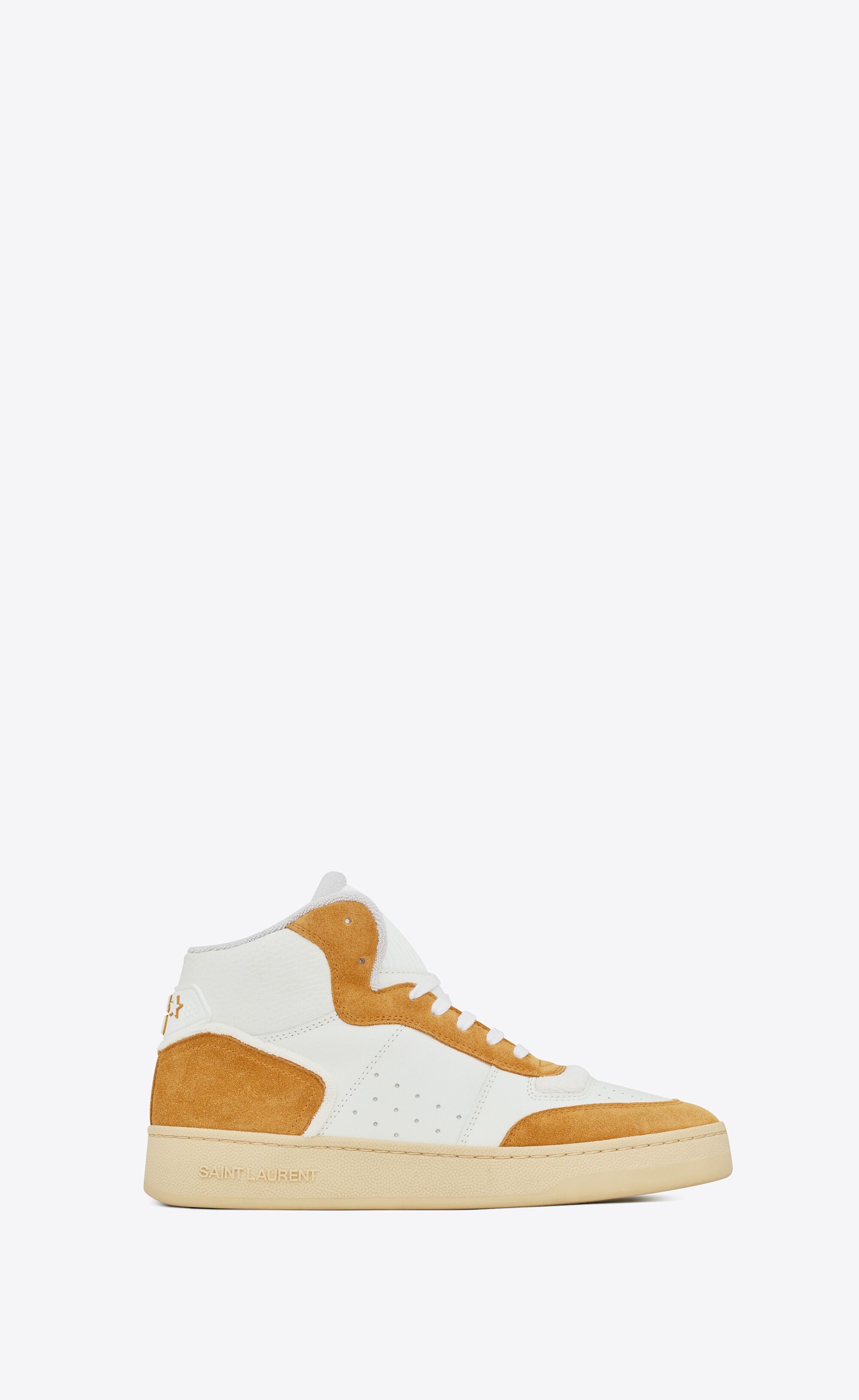 Saint Laurent Paris o1s1wg110225 757358 SL/80 Sneakers Leather Suede Size US 11 / IT 41 - 1 Thumbnail