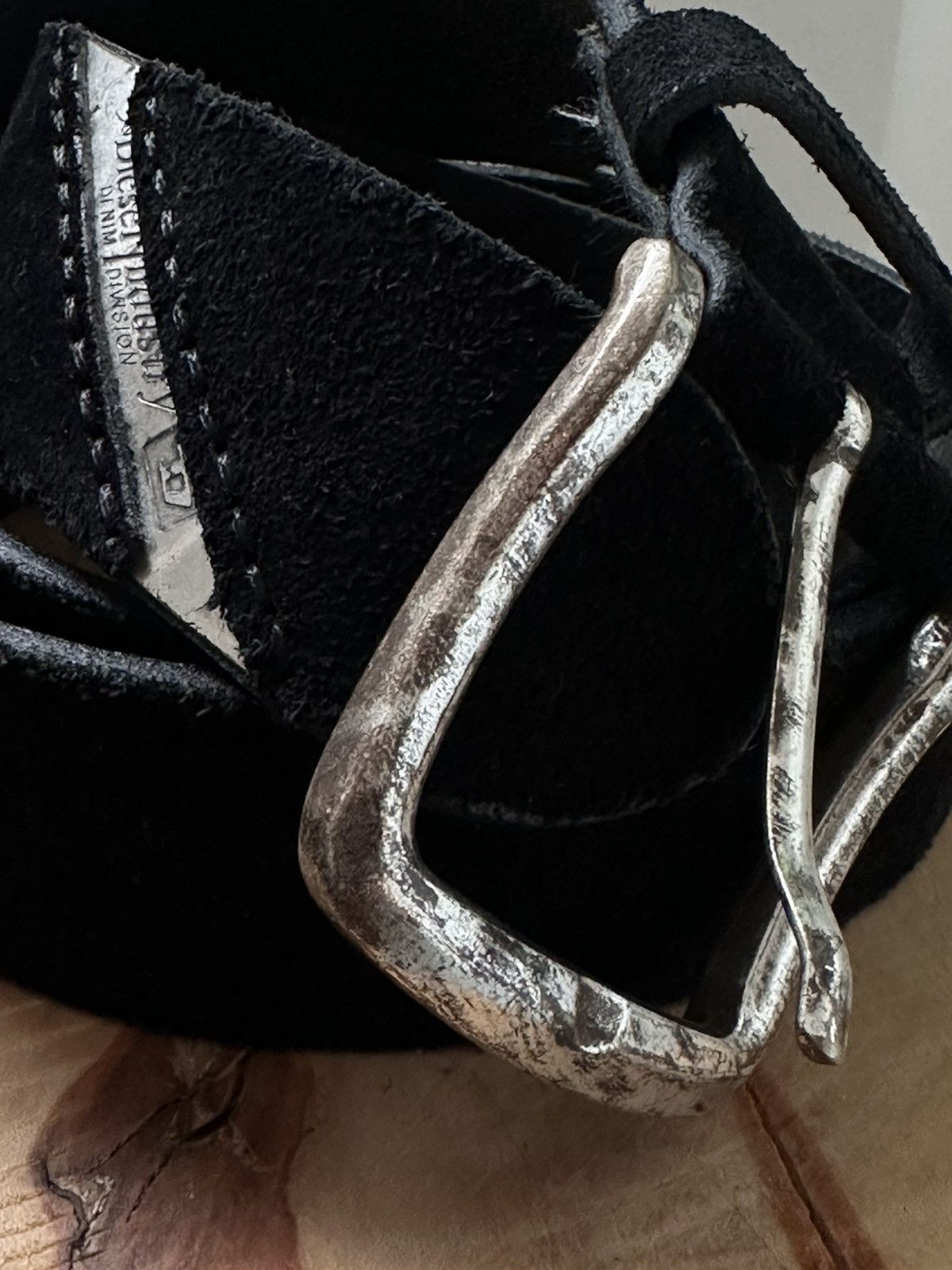 Diesel Diesel 90’ vintage belt, made in romania, cow leather Size 36 - 3 Thumbnail