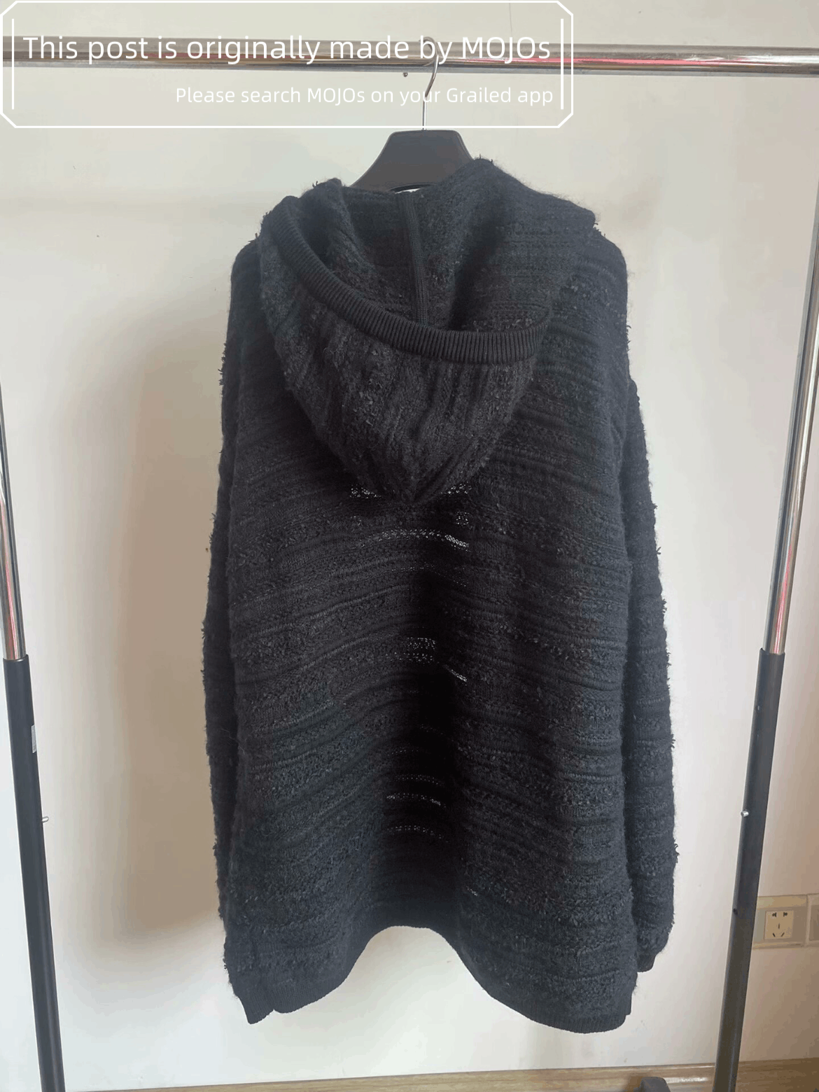 Saint Laurent Paris Sz S Saint Laurent Paris 18AW Knitwear Hoodie Cardigan mojos Size US S / EU 44-46 / 1 - 2 Thumbnail