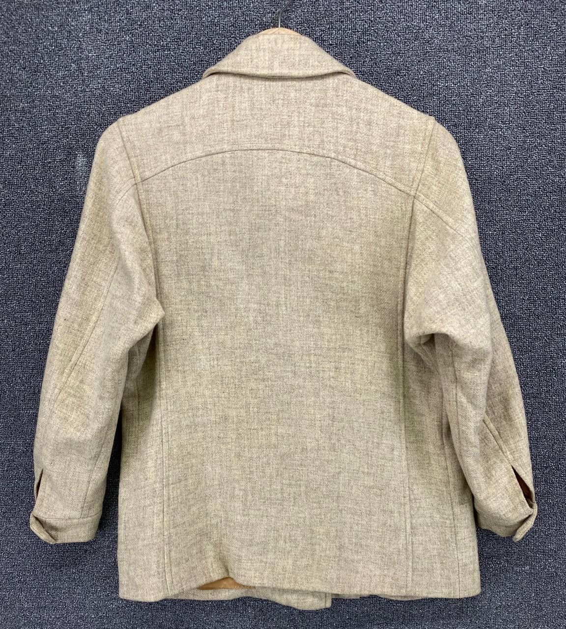 Burberry Vintage 90s Burberry Button Up Wool Jacket Size S / US 4 / IT 40 - 10 Thumbnail