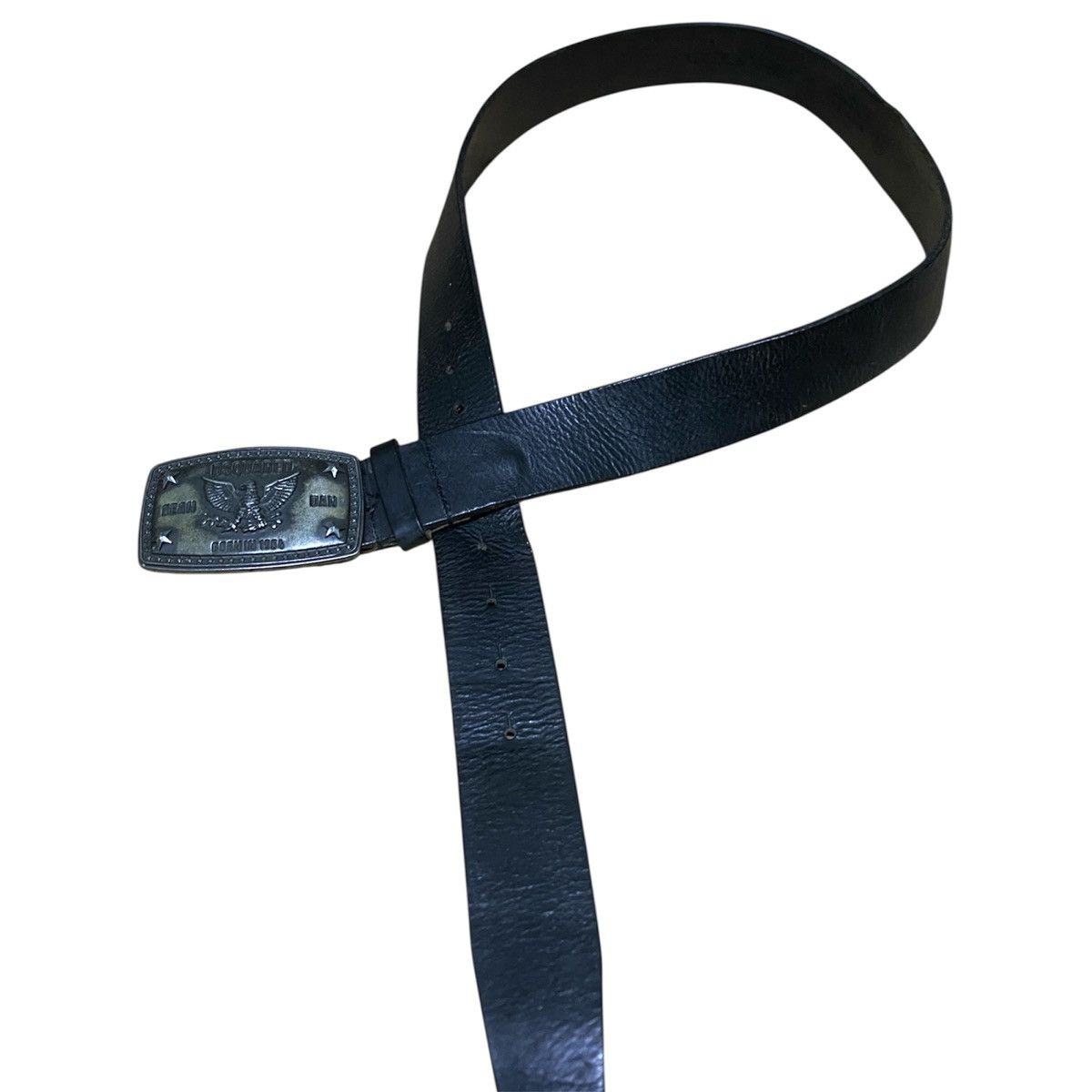 Dsquared2 DSQUARED EAGLE DEAN DAN BORN 1964 LEATHER BELT Size ONE SIZE - 3 Thumbnail