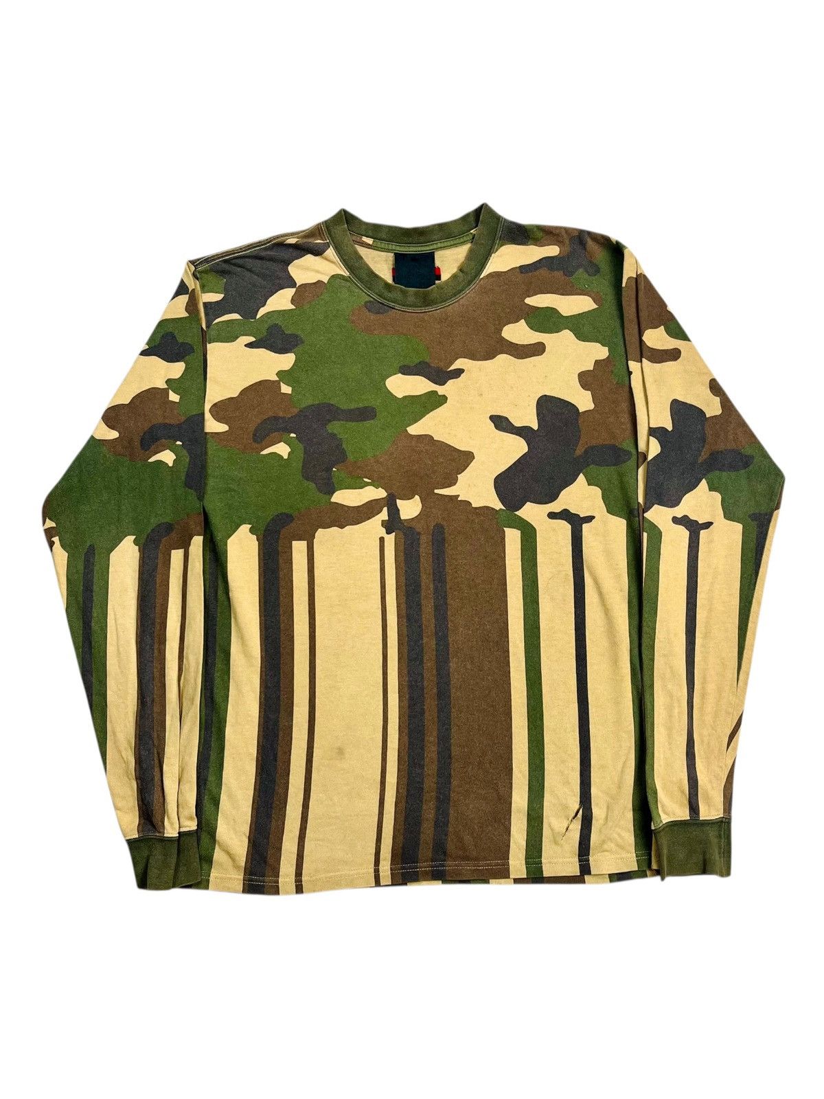 Hysteric Glamour 2000s Swagger Tokyo - Melted Camo Longsleeve Size US M / EU 48-50 / 2 - 1 Thumbnail