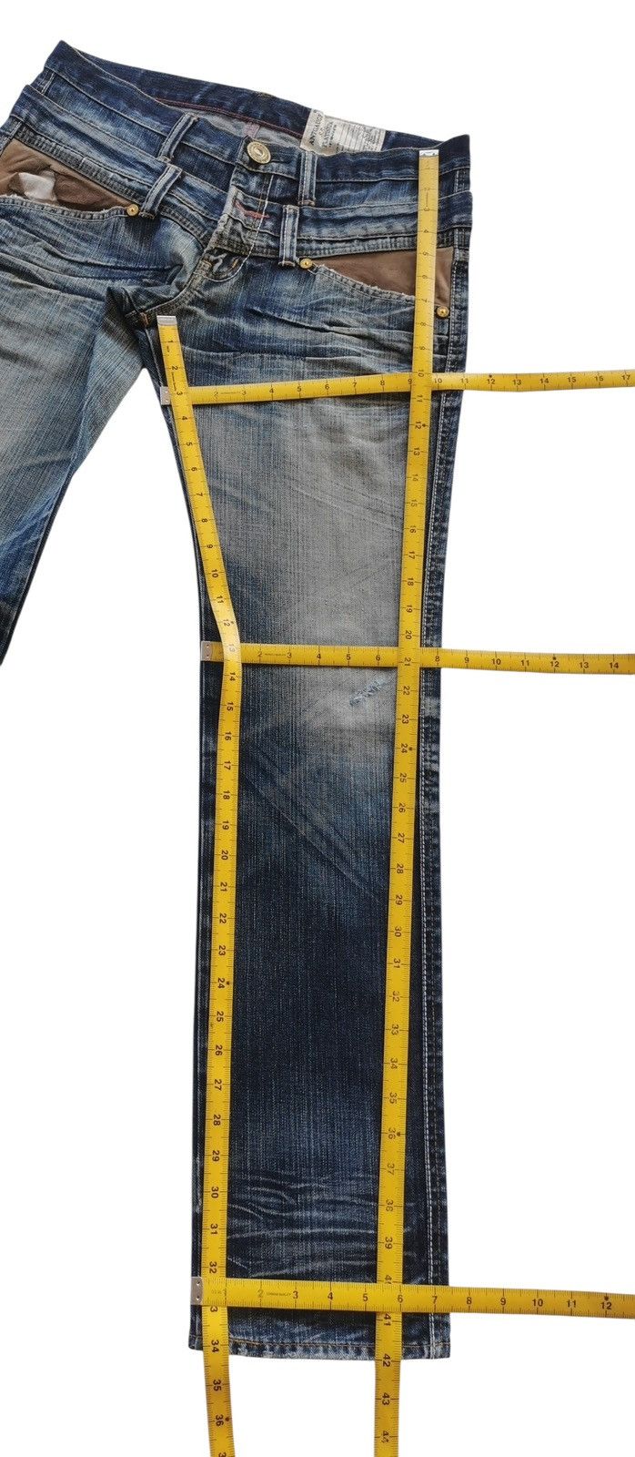 Japanese Brand Antgauge doublewaist jeans 🟦 A702 Size US 33 - 10 Thumbnail