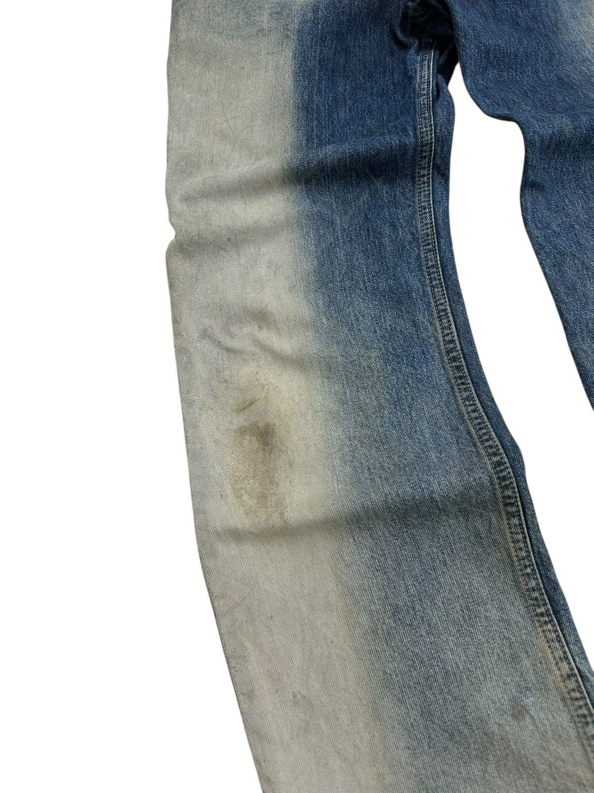 Levi's Levis Vintage Clothing 605 Orange Tag Acid Washed Distress Size US 32 / EU 48 - 5 Thumbnail