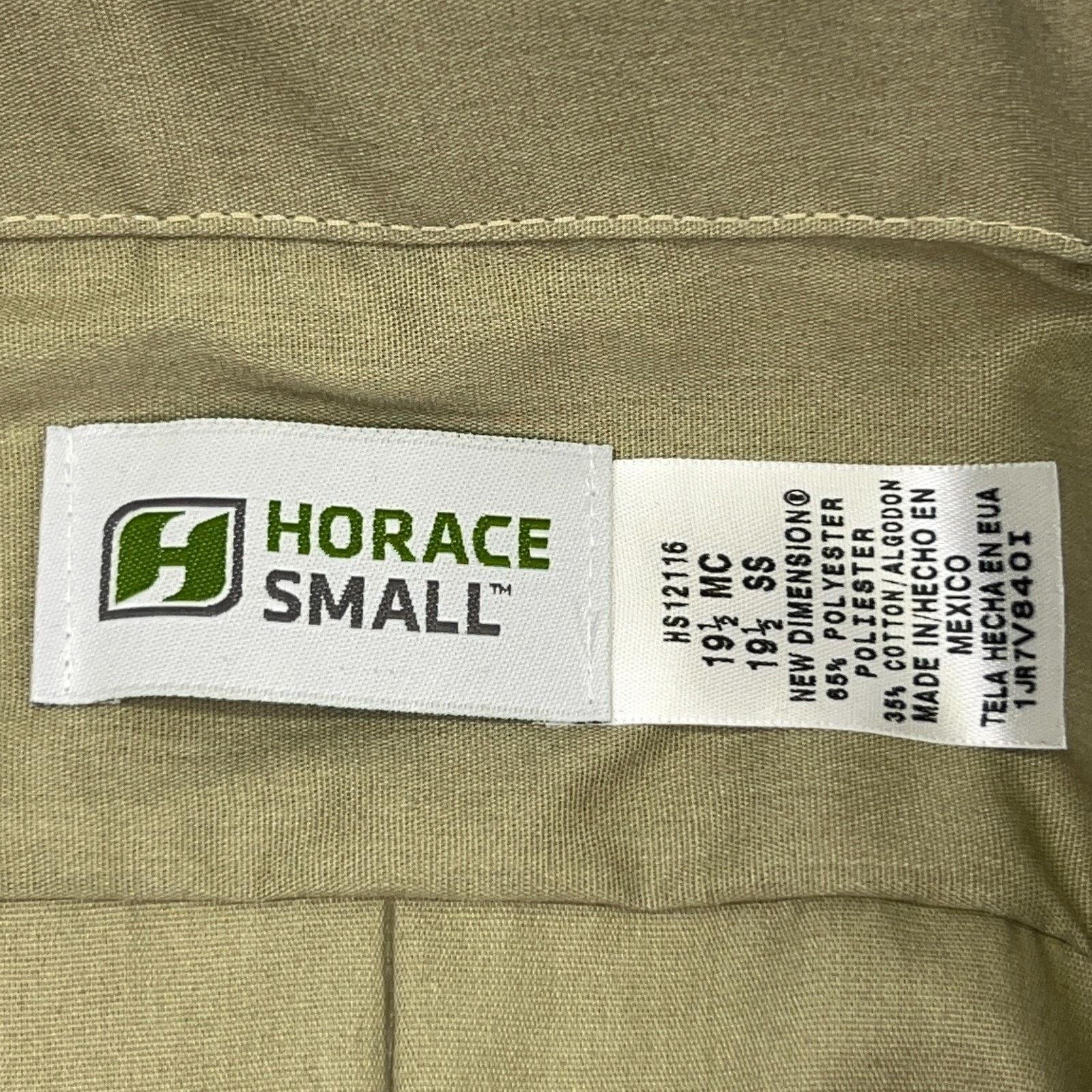 Other Horace Small Tactical Button Front Shirt SS Tan 3XL 19 1/2 Size US XXL / EU 58 / 5 - 5 Thumbnail