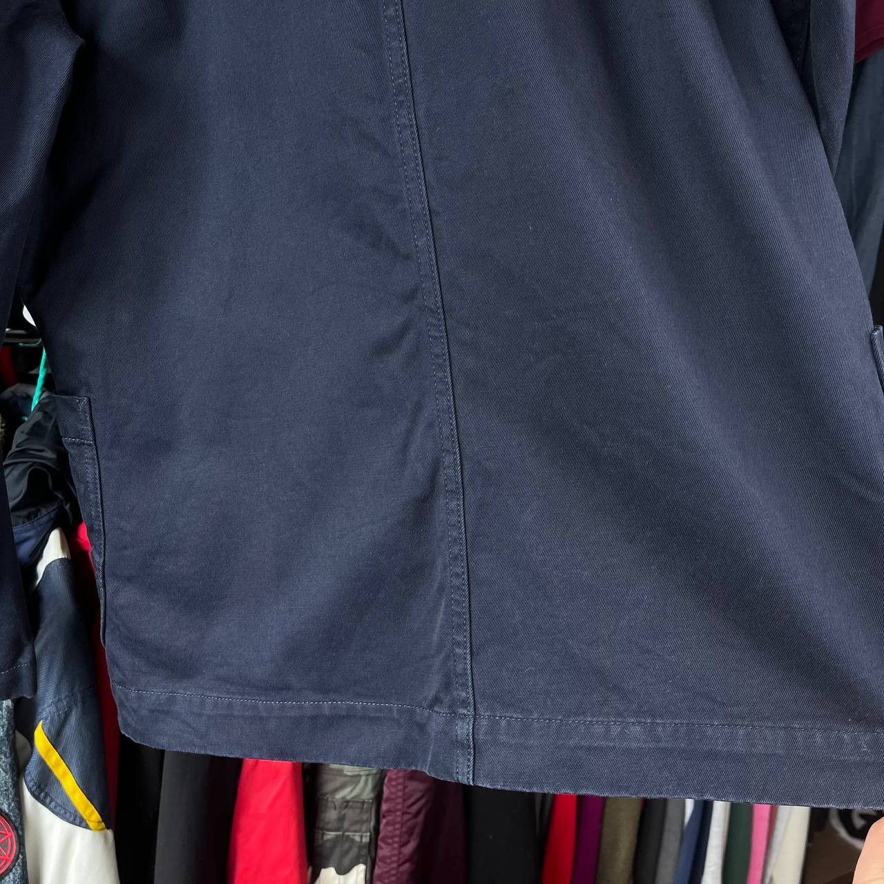 Edwin EDWIN Simple Post Blazer Chore Workwear Blue Denim Jacket Size US L / EU 52-54 / 3 - 11 Thumbnail
