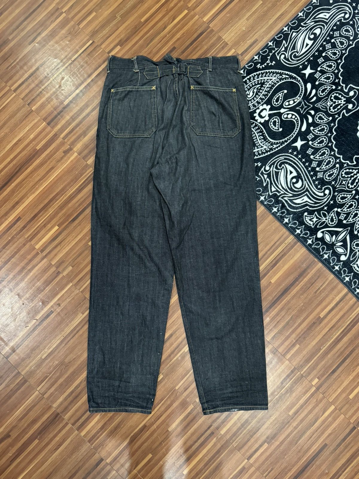 Y's × Y's for Men × Yohji Yamamoto Yohji Yamamoto Y’s Military Pocket Denim Jeans Size US 34 / EU 50 - 4 Thumbnail