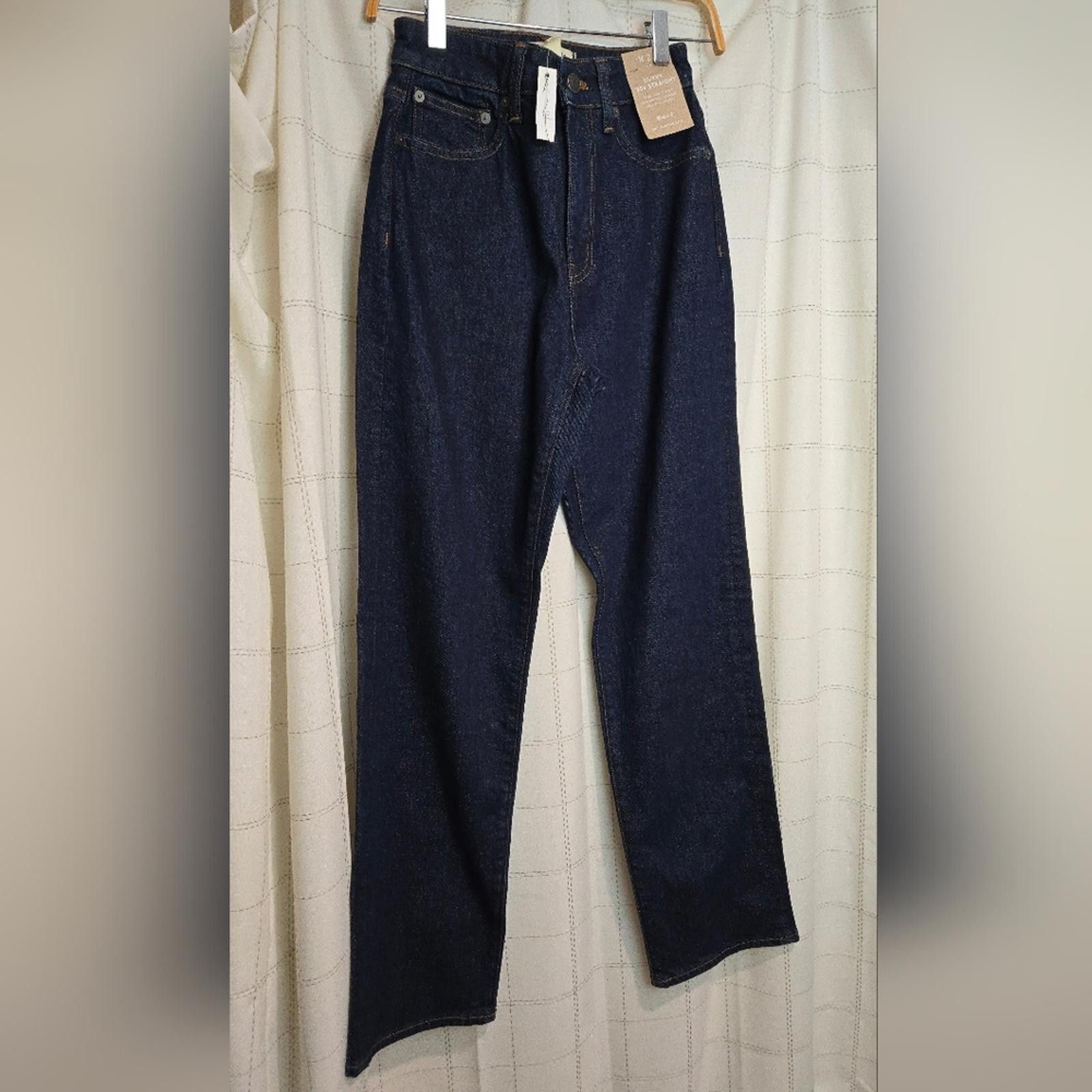 Madewell Madewell The Curvy '90s Straight Jean Size 24" / US 00 / IT 34 - 3 Thumbnail