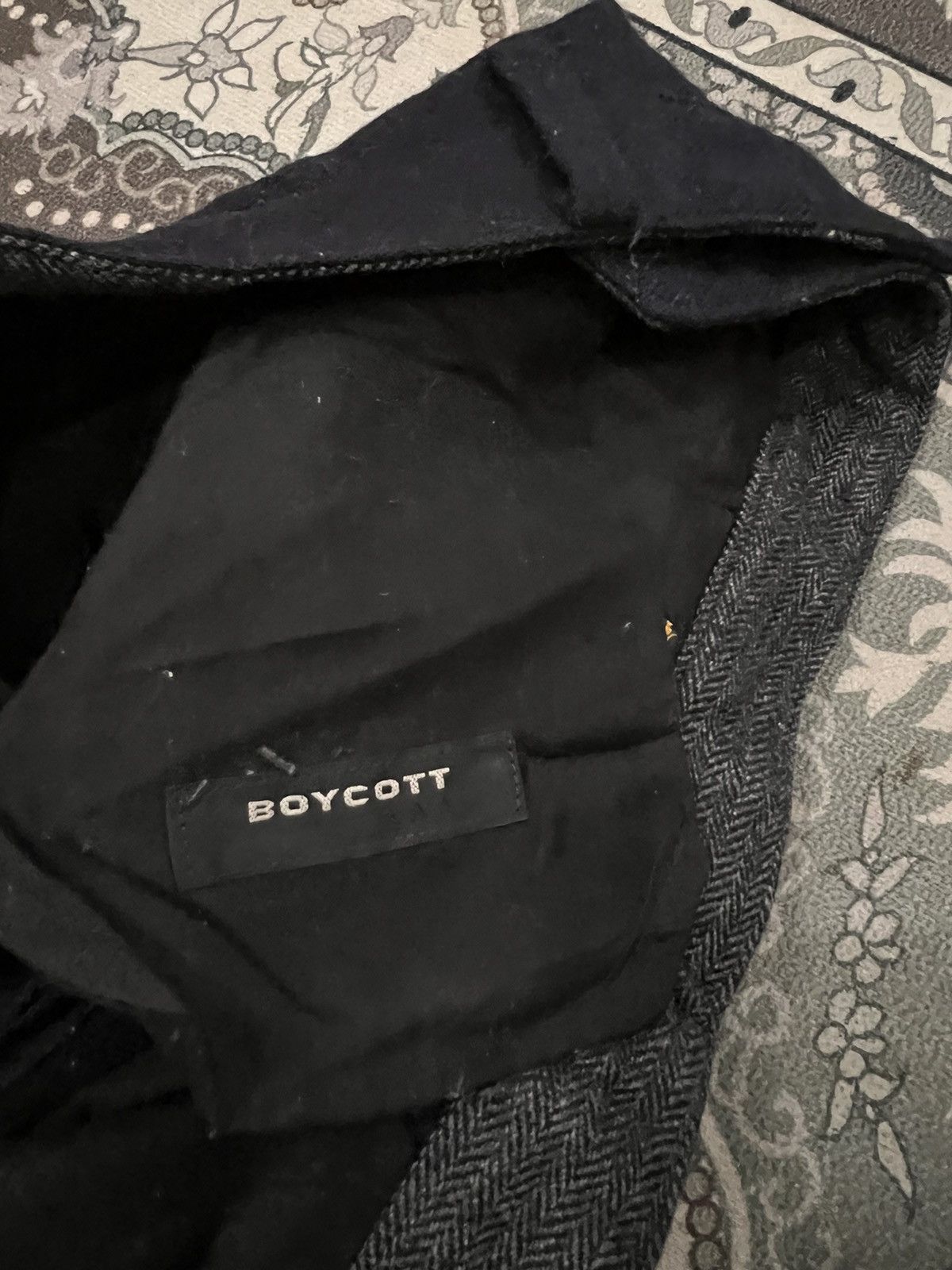 Boycott × Japanese Brand Japanese Brand Boycott Wool Pant Size US 34 / EU 50 - 7 Thumbnail