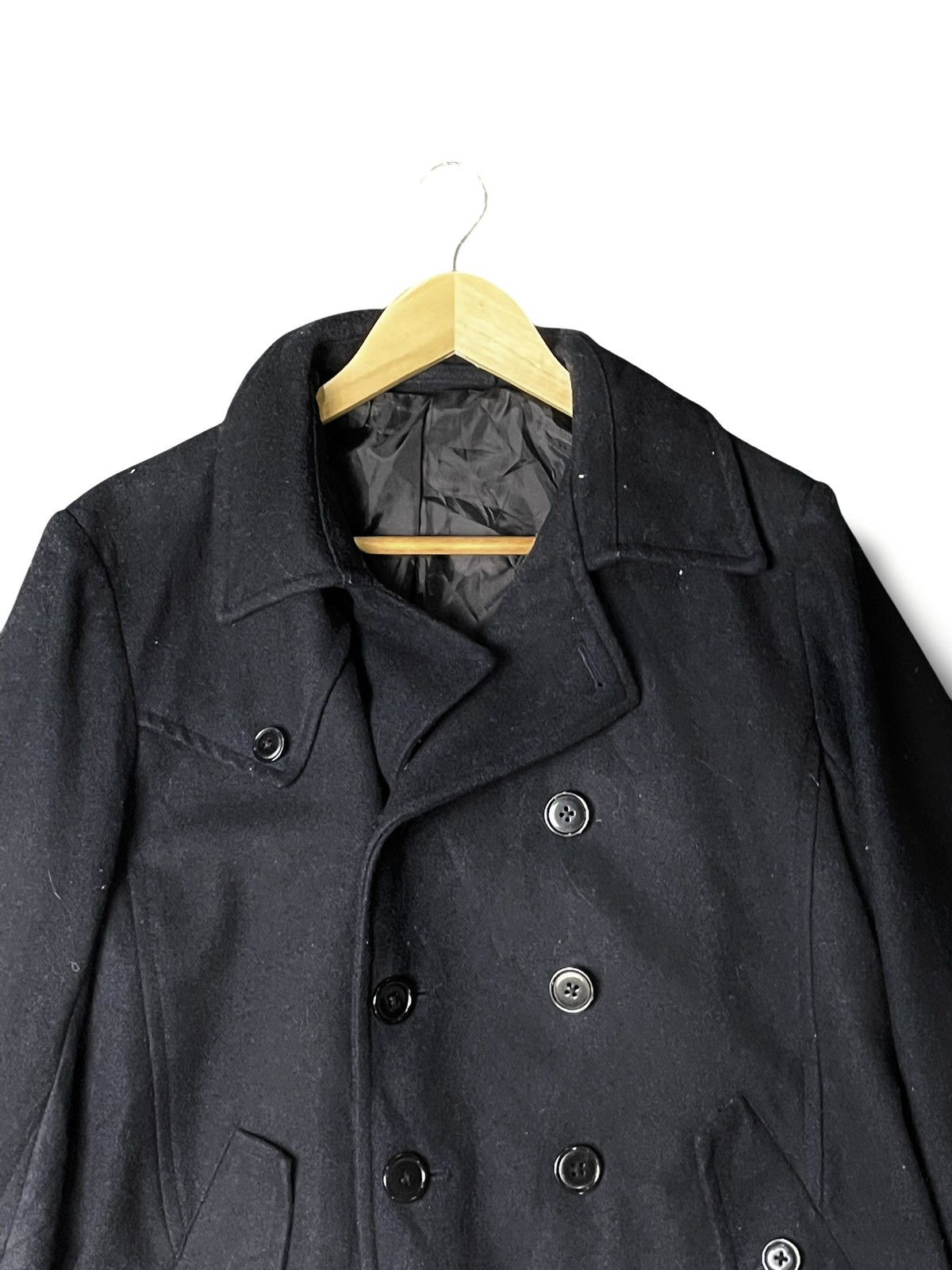 Vintage × semanticdesign Vintage Semantic Design Double Breasted Peacoat (47) Size US L / EU 52-54 / 3 - 4 Thumbnail