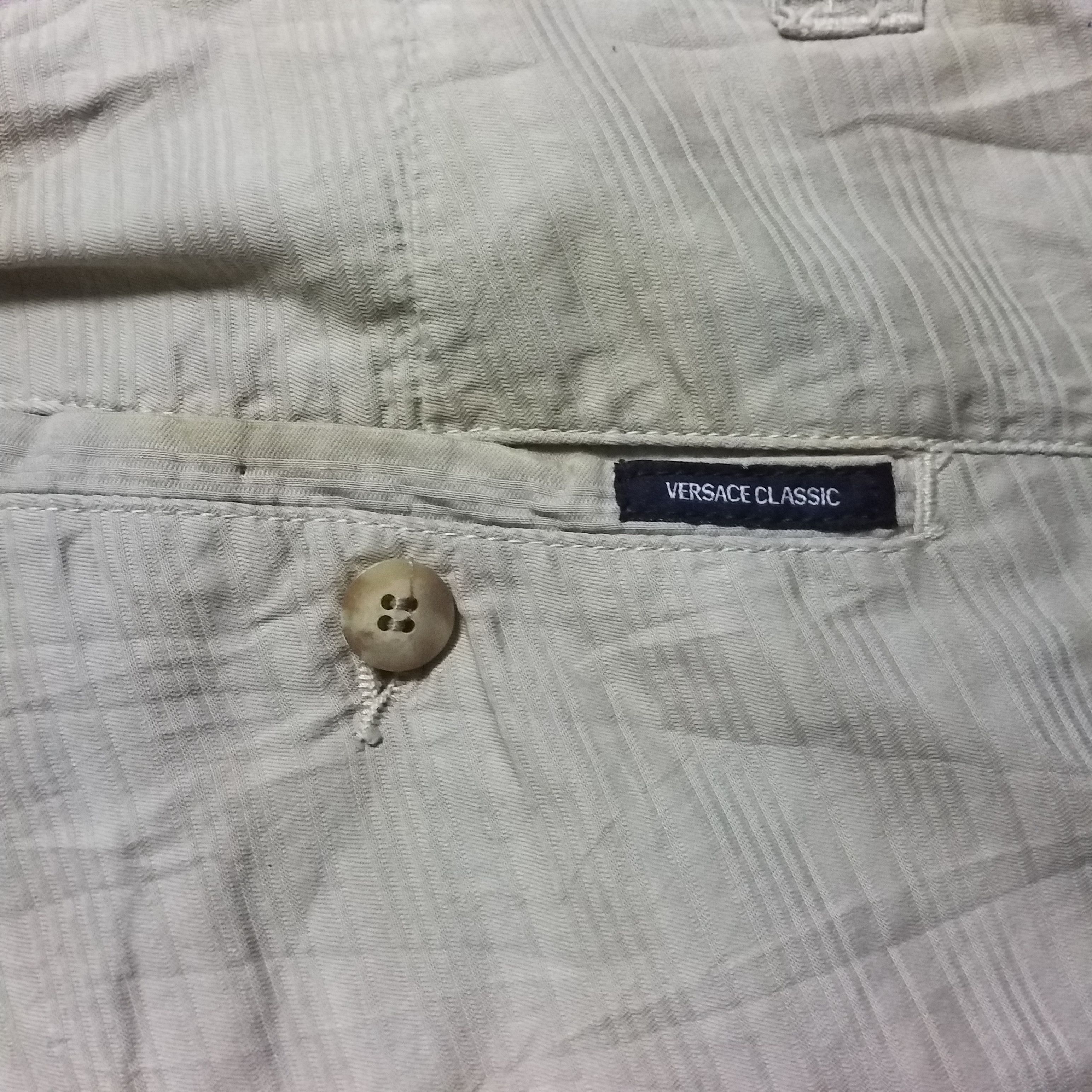 Versace versace classic pant baggy multipocket Size 34" / US 12 / IT 48 - 6 Thumbnail