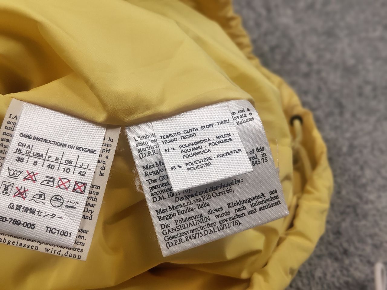 Max Mara Max Mara Weekend Lemon yellow micro down vest Zip Jacket Size M / US 6-8 / IT 42-44 - 15 Thumbnail