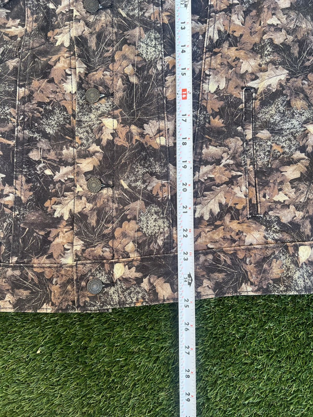 Levi's Levis Camo Leaf Trucker Jacket Size S Premium Vintage Size US S / EU 44-46 / 1 - 5 Thumbnail