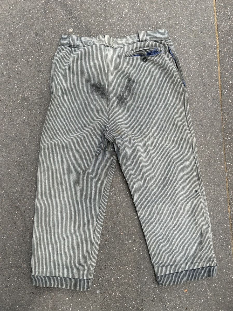Other 1940's Vintage French Workwear Pants Size US 31 - 12 Thumbnail