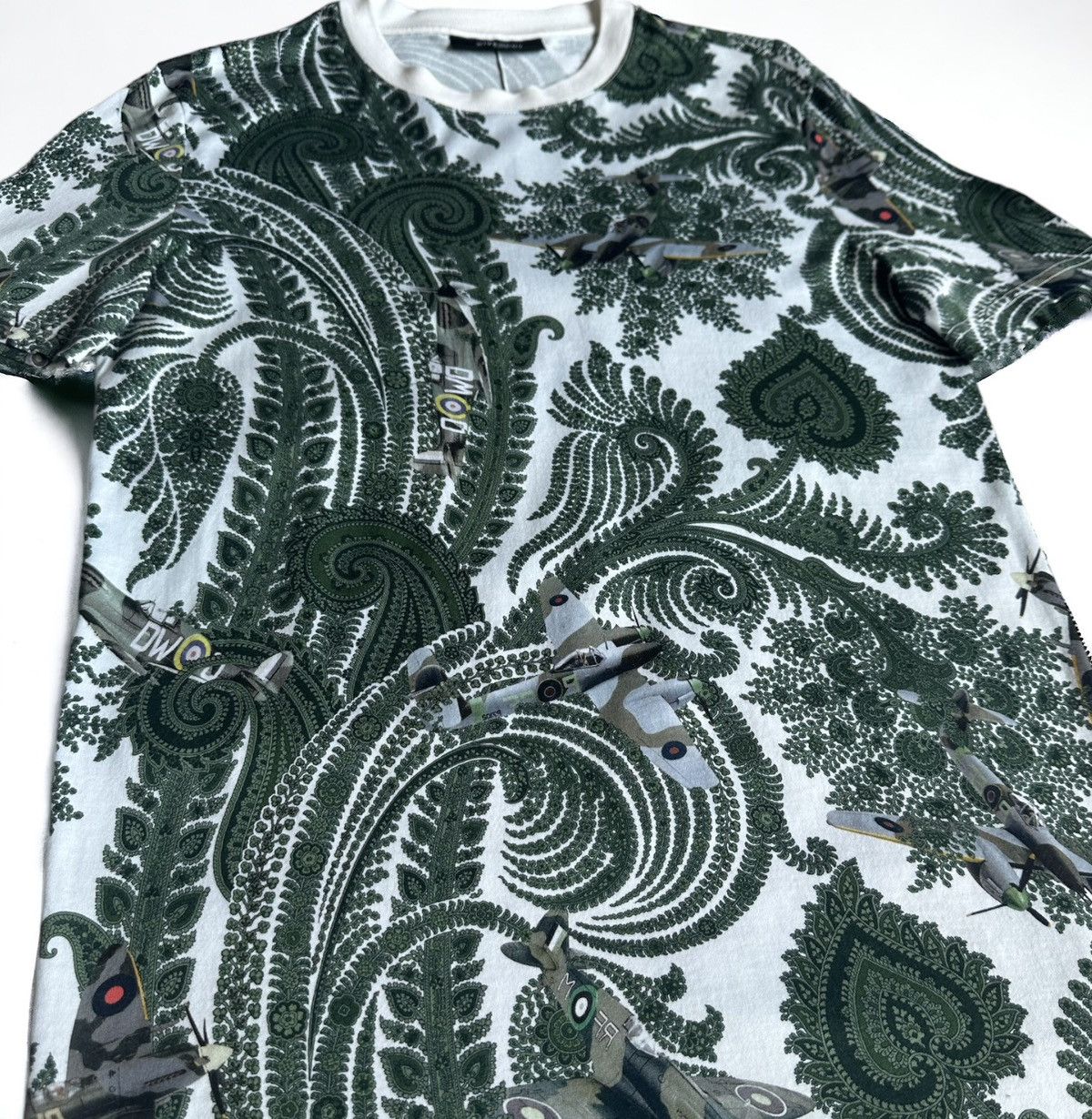 Givenchy Givenchy paisley green T shirt Size US XS / EU 42 / 0 - 3 Thumbnail