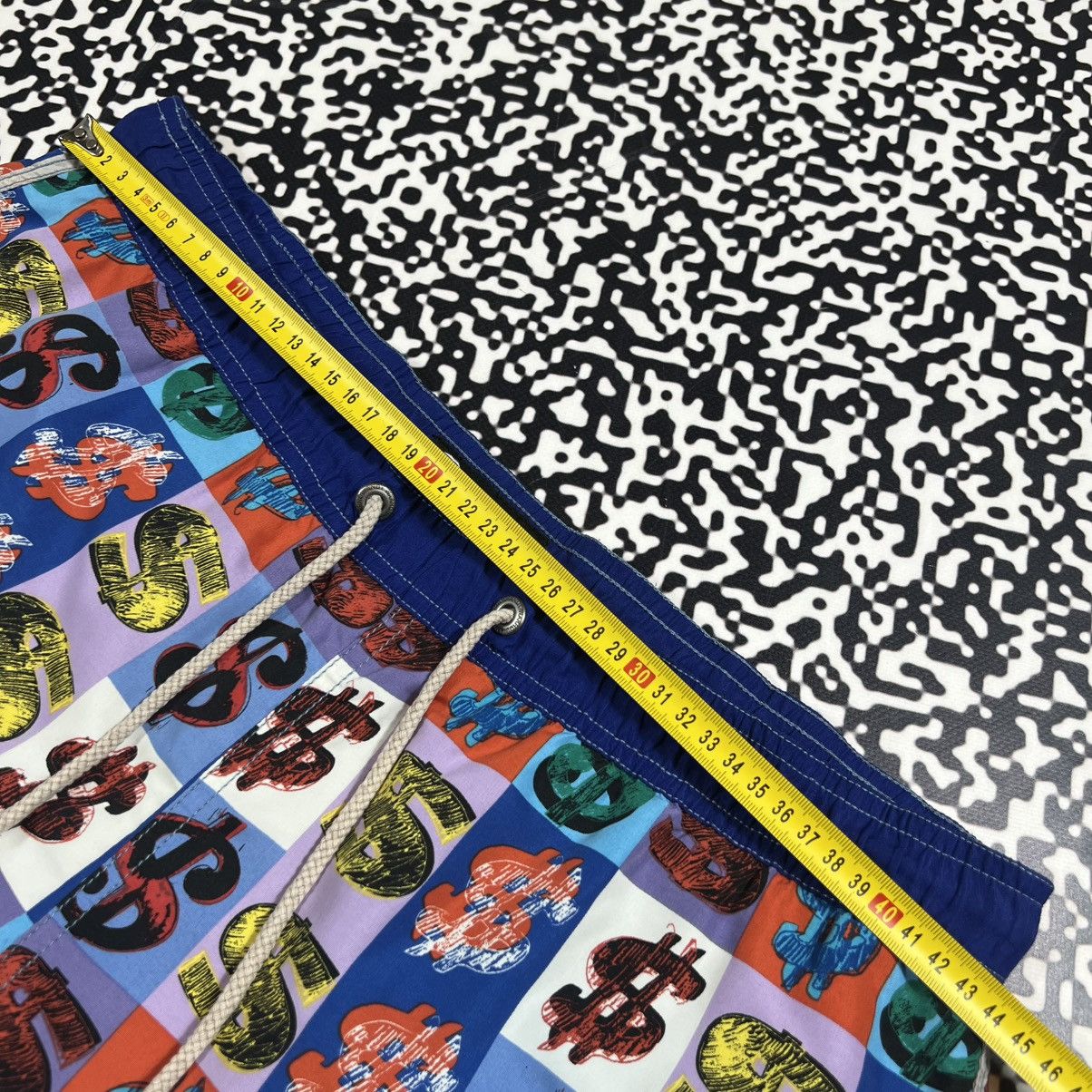 Andy Warhol Vintage Y2K Andy Warhol Dollar Logo Luxury Retro Shorts Size US 36 / EU 52 - 13 Thumbnail
