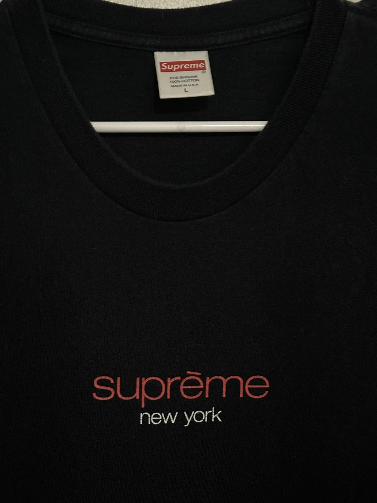 Supreme Supreme Classic Logo Tee Size US L / EU 52-54 / 3 - 2 Thumbnail
