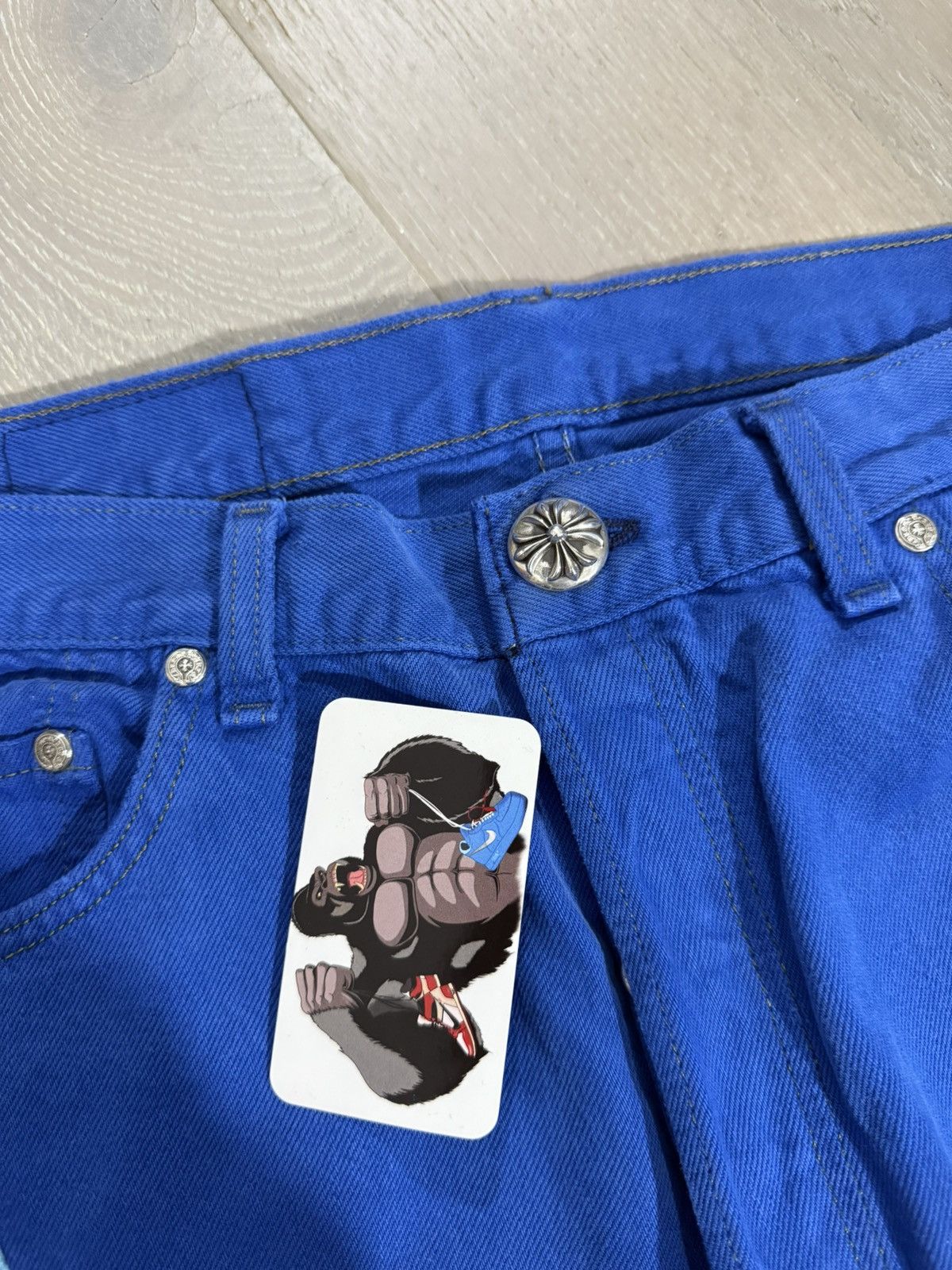 Chrome Hearts Chrome Hearts London Exclusive Levi’s Cross Patch Jeans Size US 32 / EU 48 - 9 Thumbnail