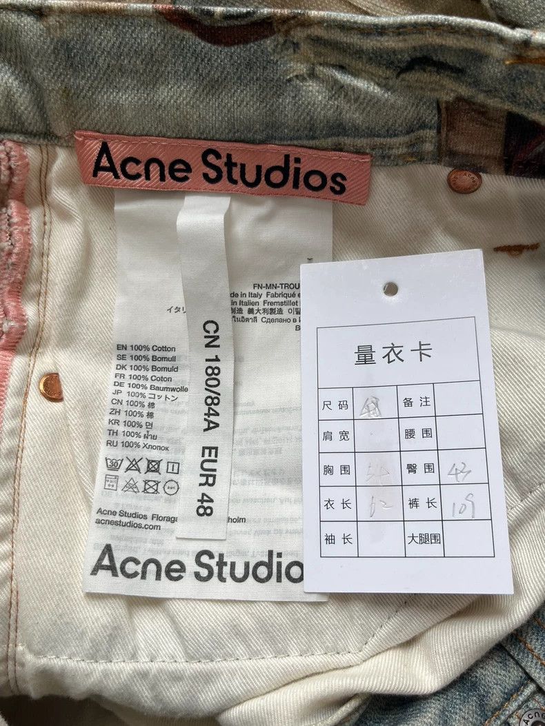 Acne Studios acne studios Graffiti reprints all over the jeans 2506-Next Size US 32 / EU 48 - 5 Thumbnail