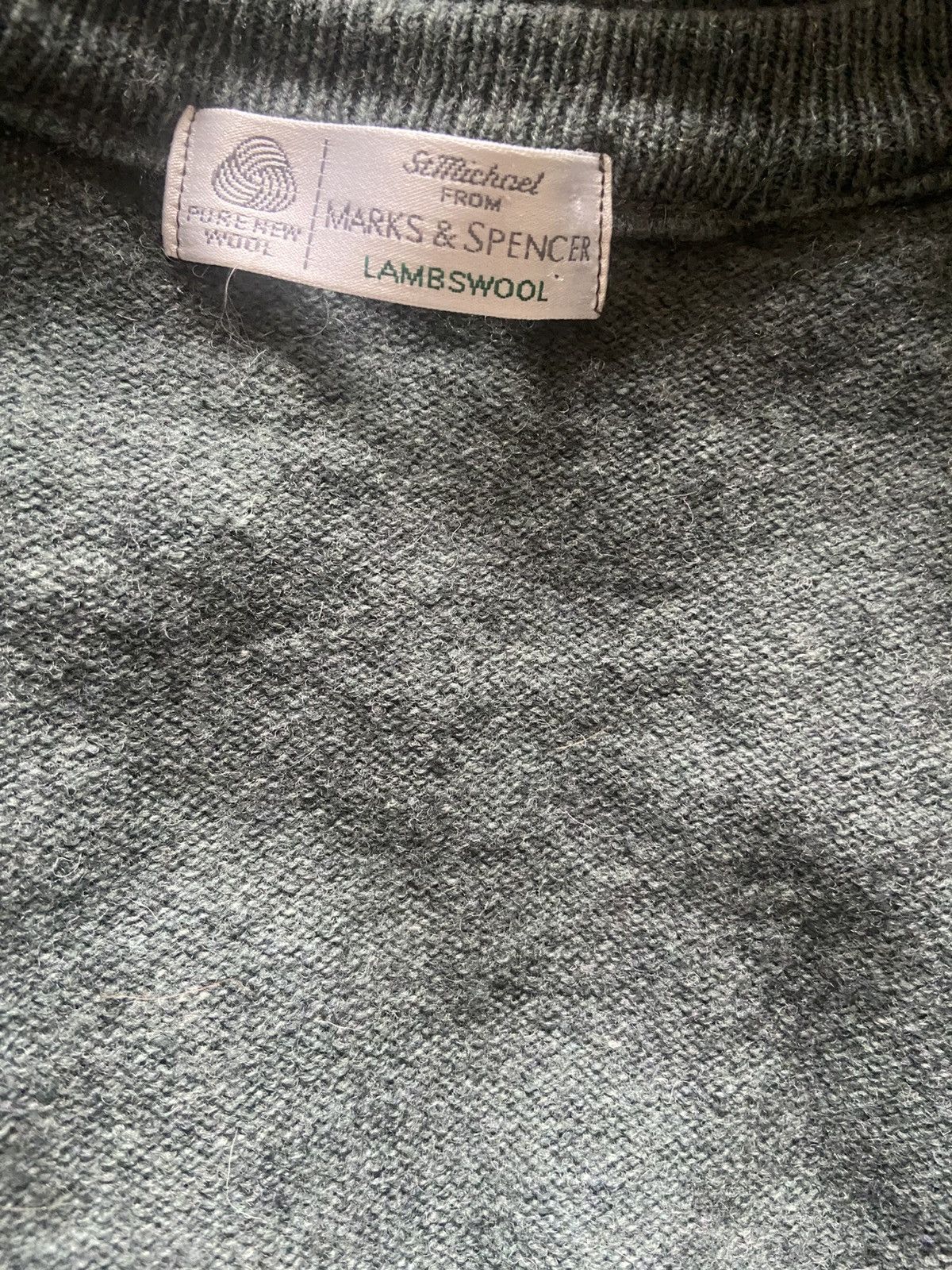 Other Lambswool Green and khaki patterned jumper knitwear size L Size US L / EU 52-54 / 3 - 4 Thumbnail