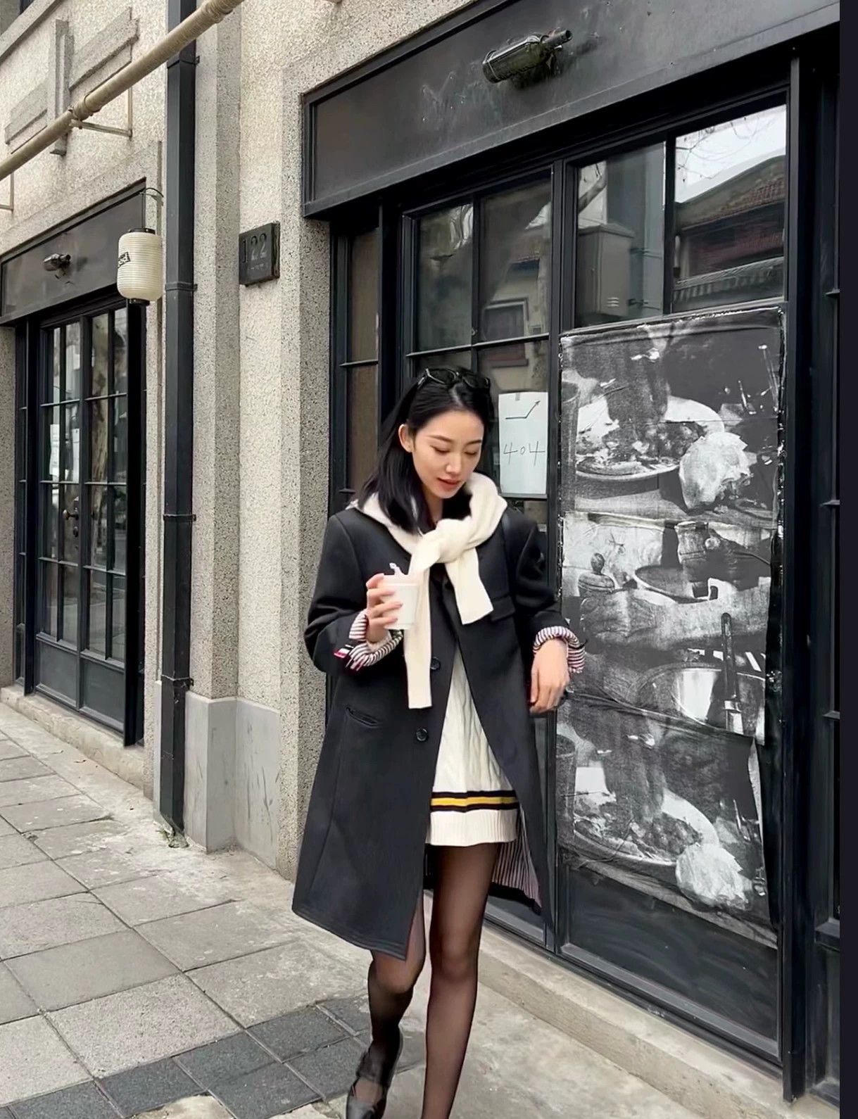 Thom Browne Thom Browne Rare Colorblock Mid & Dark Gray Coat Size 0 Size XS / US 0-2 / IT 36-38 - 8 Thumbnail