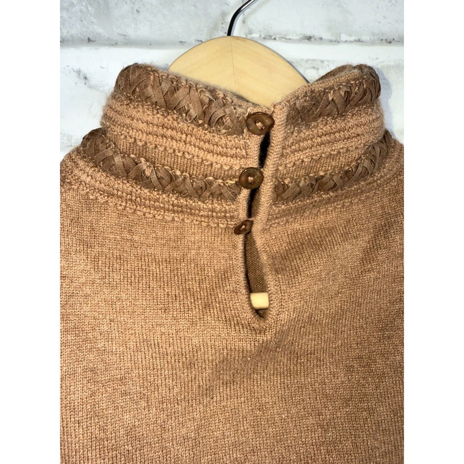 Vintage VINTAGE MARIA SARTINI Cashmere Brown Sweater Vest Womens XS ITALY Sweater Vest Women XS Brown Cashmere Womens XS Italy Size XS / US 0-2 / IT 36-38 - 2 Thumbnail