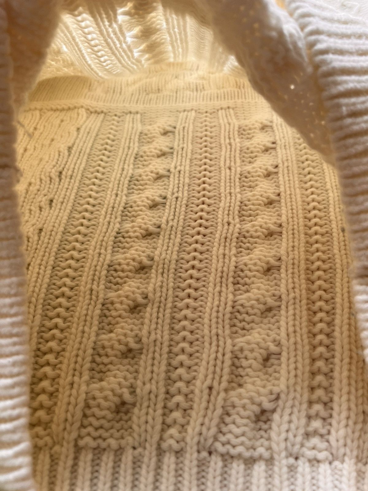 C.P. Company L C.P. Company Cable Knit Sweater Off White pullover jumper Size US L / EU 52-54 / 3 - 21 Thumbnail