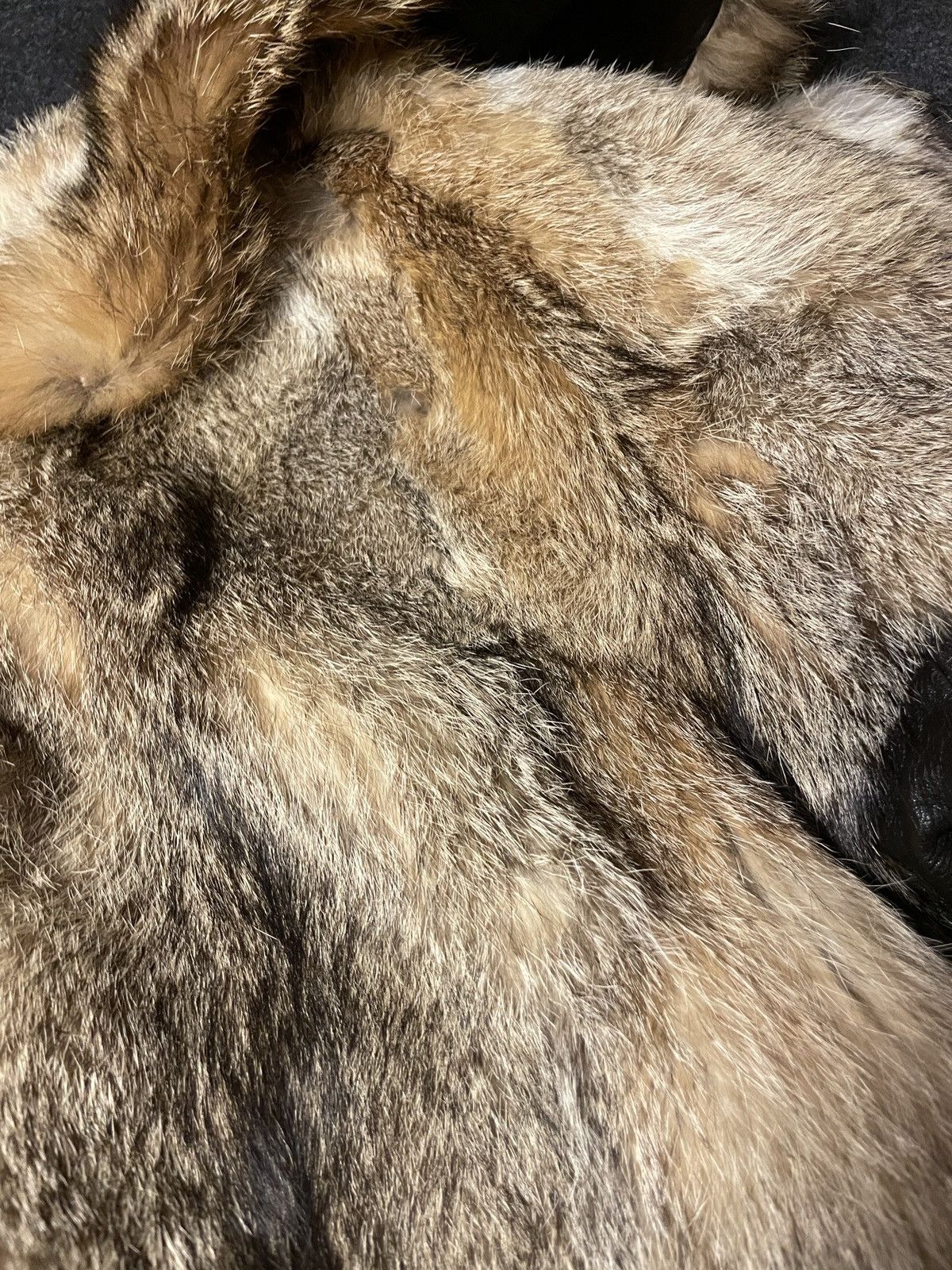 Hysteric Glamour Real Fox Fur and Leather Womens Jacket Size XS / US 0-2 / IT 36-38 - 3 Thumbnail