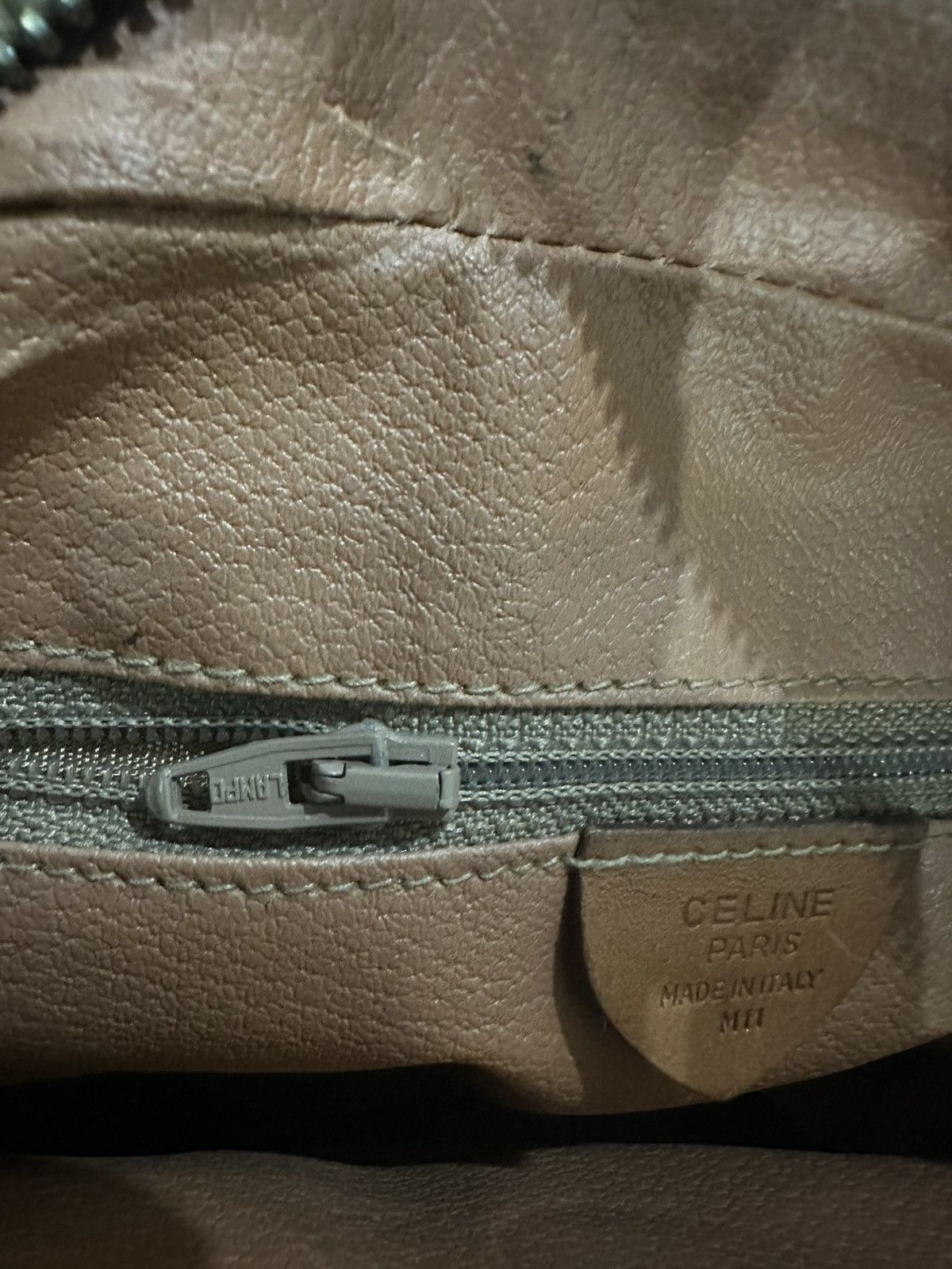 Celine Vintage Celine Macadam Crossbody Small Leather Shoulder Bag Size ONE SIZE - 7 Thumbnail