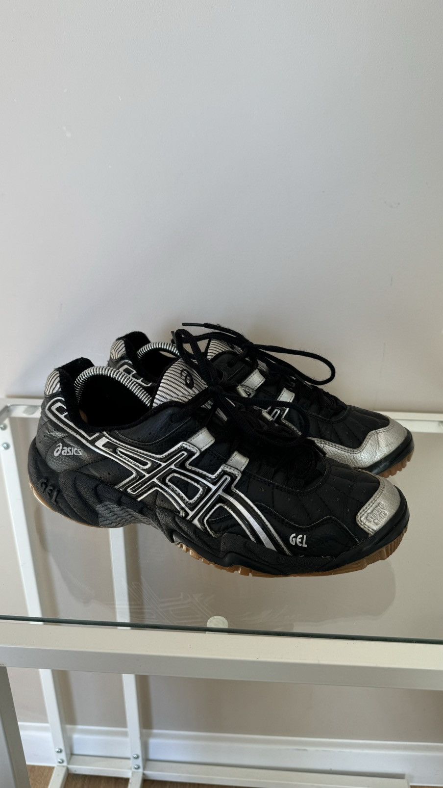 Asics × Vintage Asics black gel sneakers vintage gorpcore 90s 00s Size US 9.5 / EU 42-43 - 1 Thumbnail