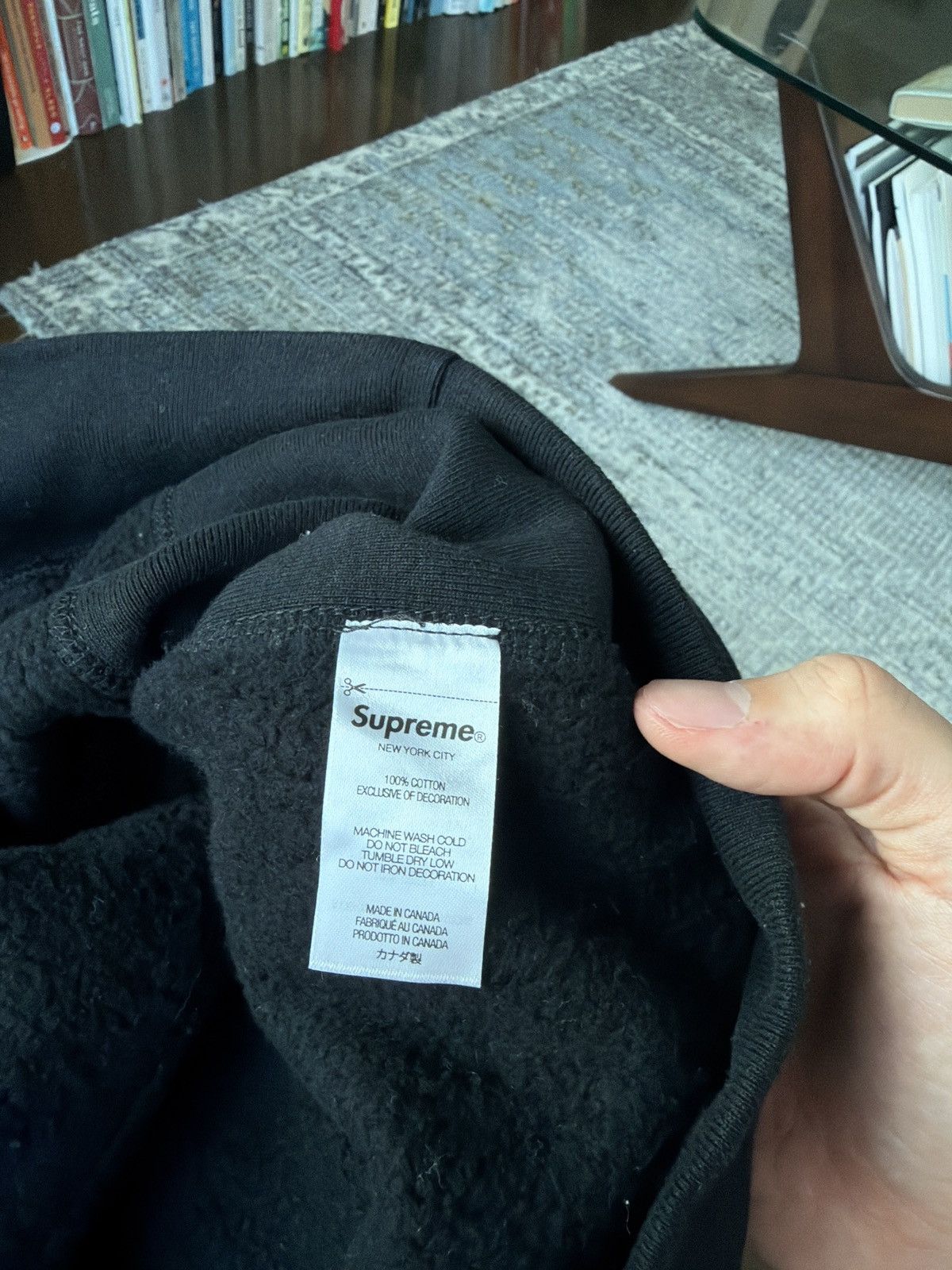 Supreme Supreme Box Logo Hoodie — Black (FW21) Size US L / EU 52-54 / 3 - 10 Thumbnail