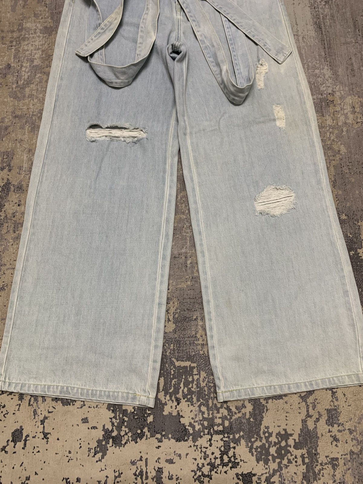 Ciaopanic Japanese Brand CIAOPANIC Distressed Baggy Jeans Pants Size 27" / US 4 / IT 40 - 3 Thumbnail