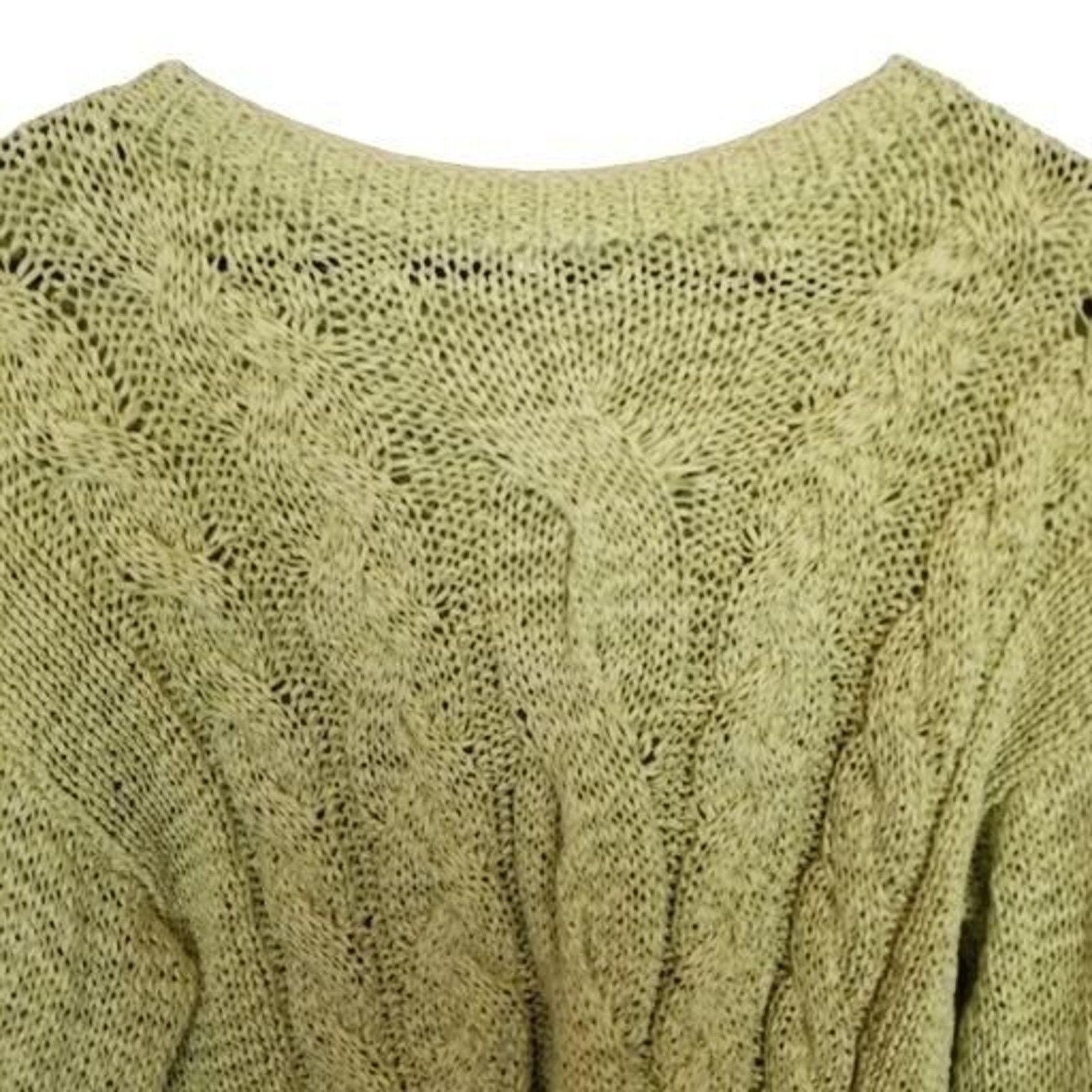 Vince Vince Womens Cable Knit Sweater Preppy Classic Capsule Size L / US 10 / IT 46 - 3 Thumbnail