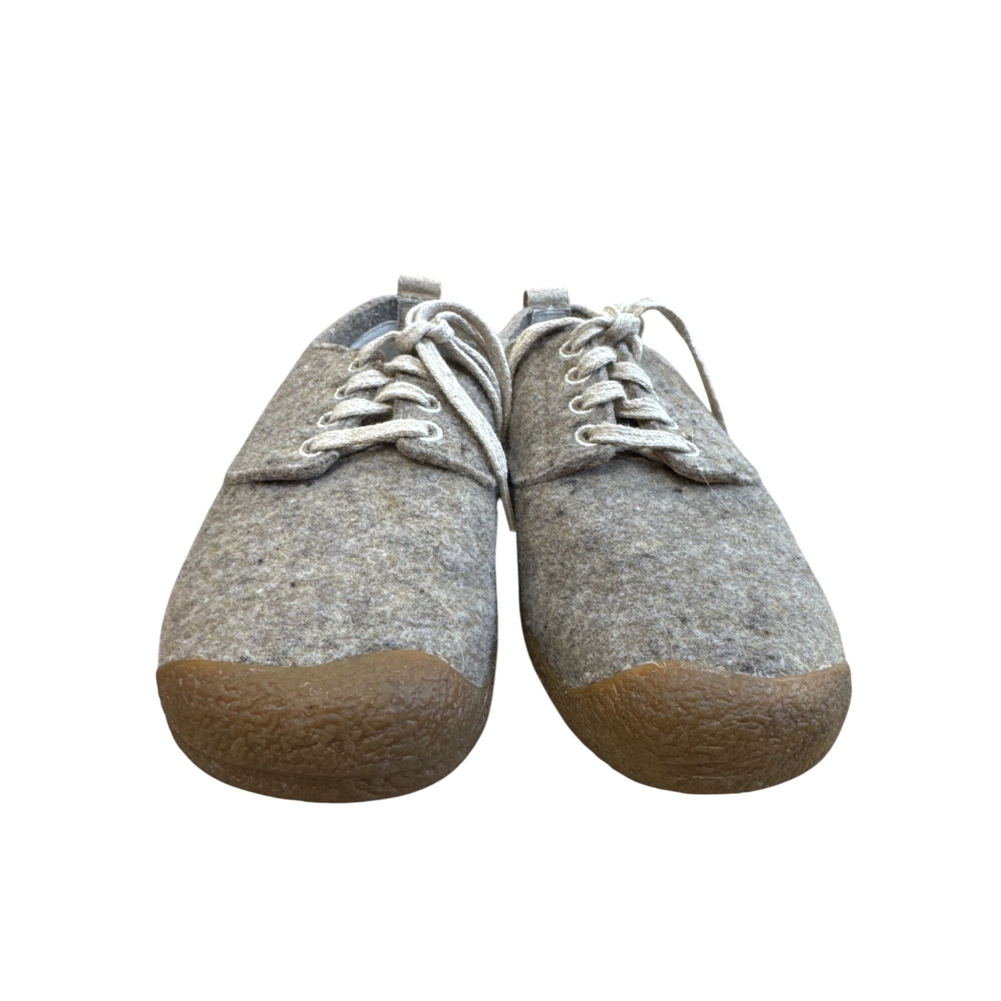 KEEN Keen womans tan wool Blend Lace-Up Casual Shoes sneakers siz Size US 8.5 / IT 38.5 - 5 Thumbnail