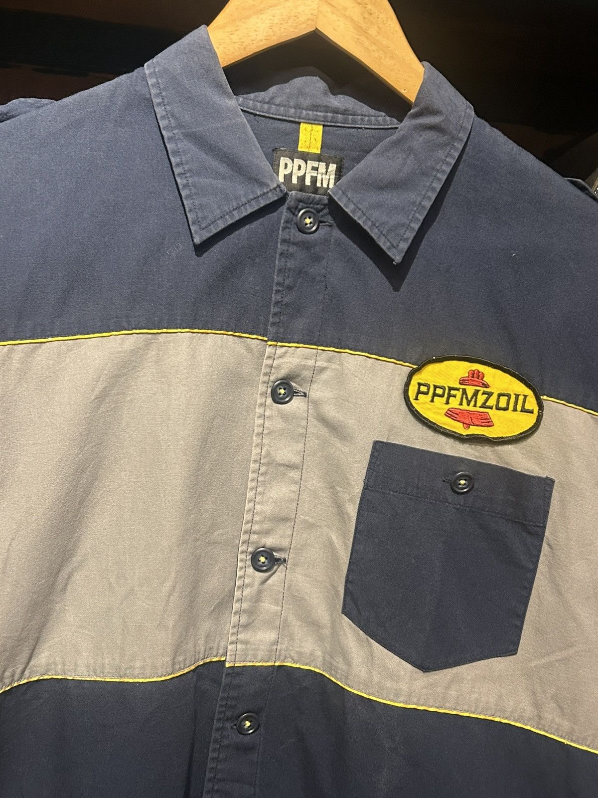 PPFM PPFMZOIL Button Up Vintage Shirt Size US L / EU 52-54 / 3 - 3 Thumbnail