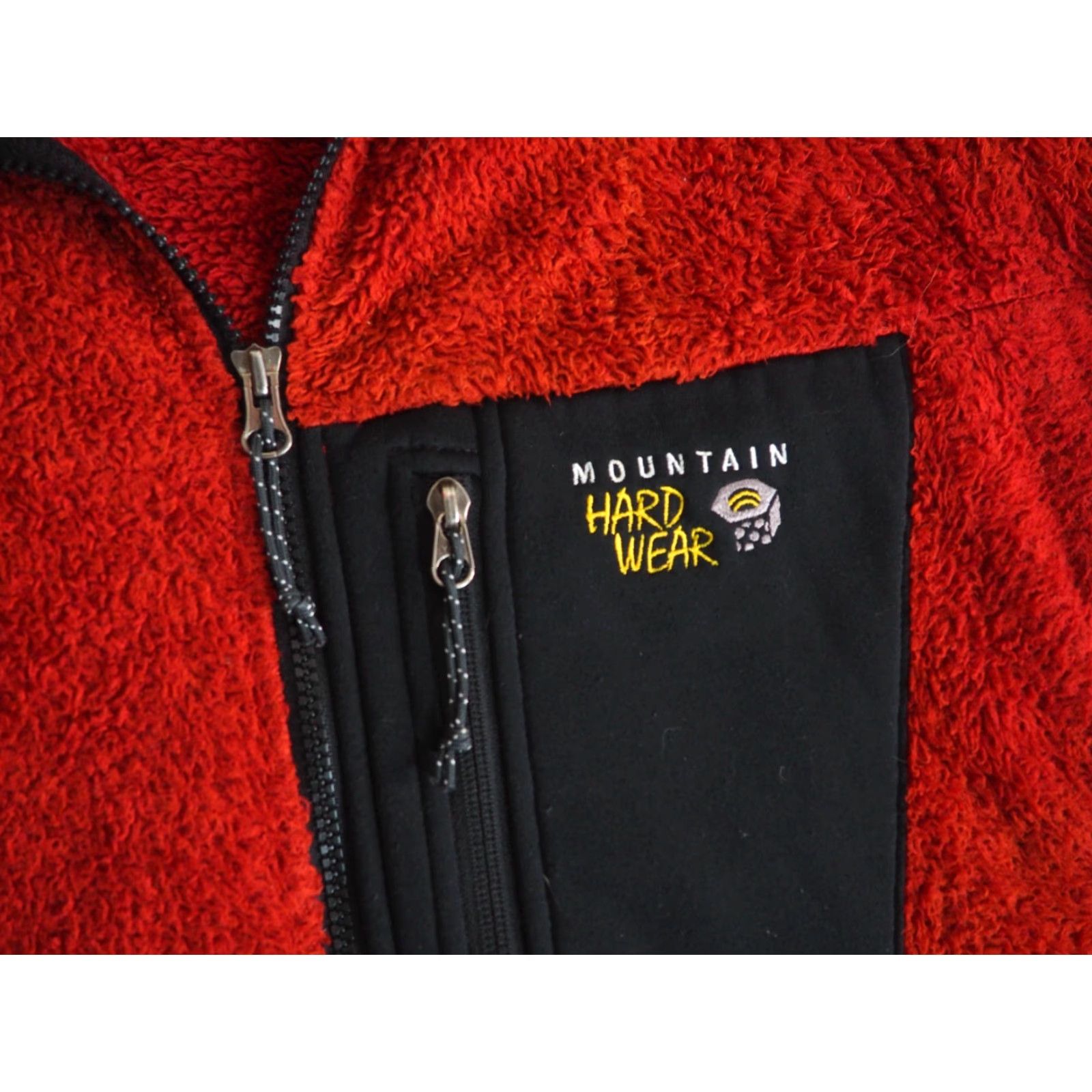Mountain Hardwear VTG Mountain Hardwear Jacket Windbreaker Outdoor Fleece Outdoor Monkey Pile Zip Black M Mens Size US M / EU 48-50 / 2 - 4 Thumbnail