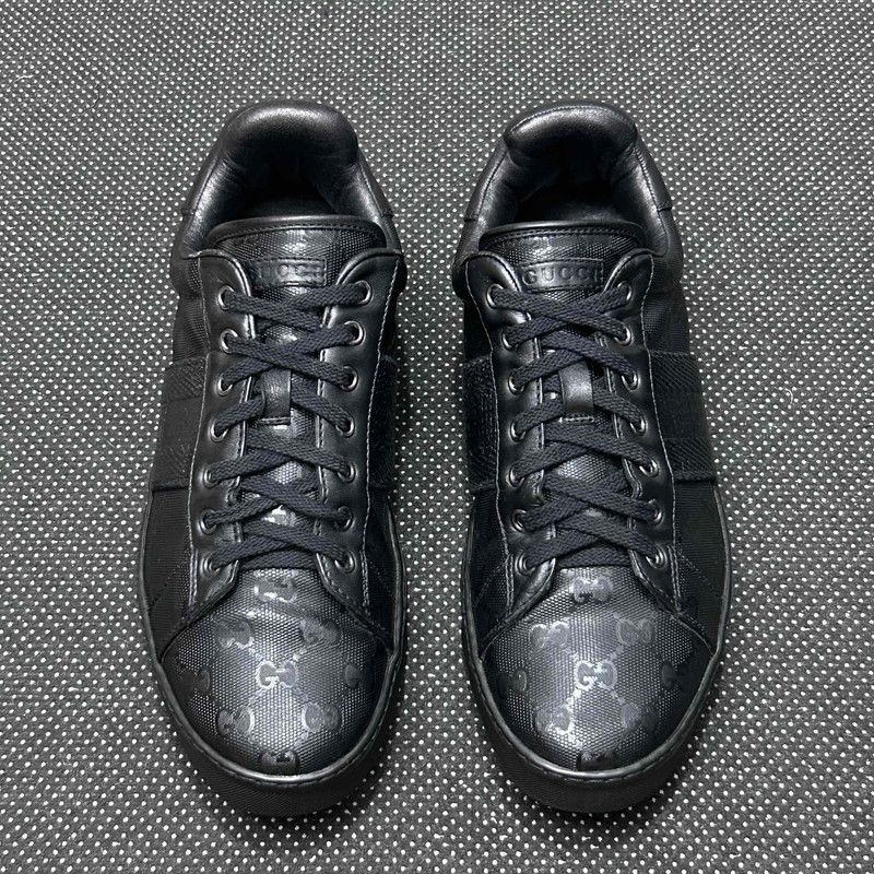 Gucci Gucci Stylish Black Casual Sneakers - Size US 7.5 / EU 40-41 - 2 Thumbnail