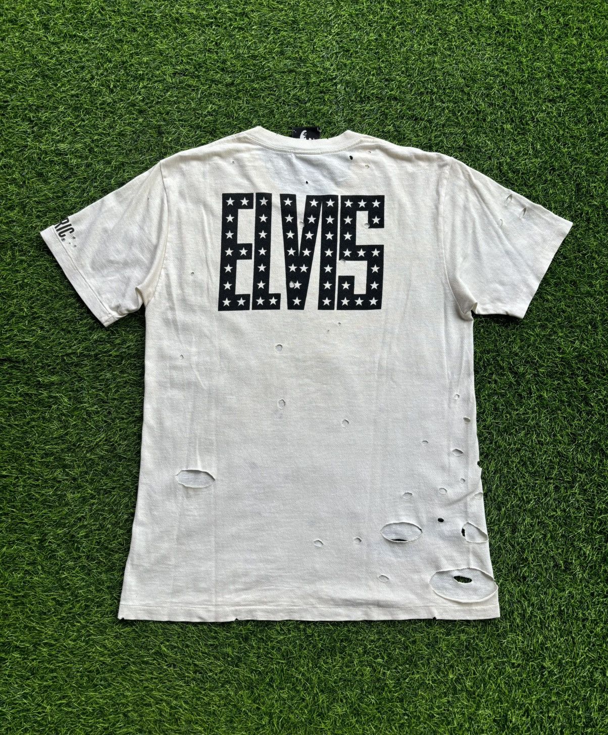 Hysteric Glamour Hysteric Glamour Elvis Presley Thrashed Tshirt Size US M / EU 48-50 / 2 - 2 Thumbnail