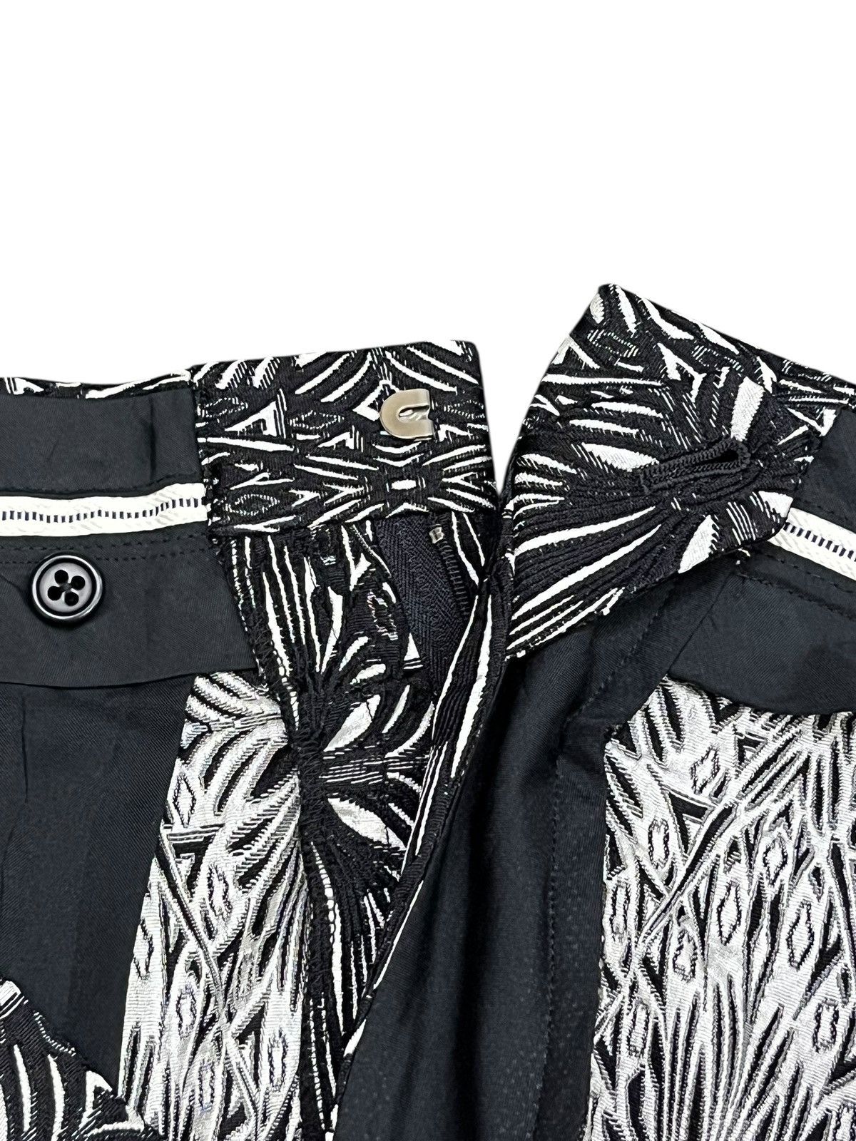 Japanese Brand Vintage Japanese Full Embroidery Slacks Chrome Hearts Vibes Size US 30 / EU 46 - 9 Thumbnail