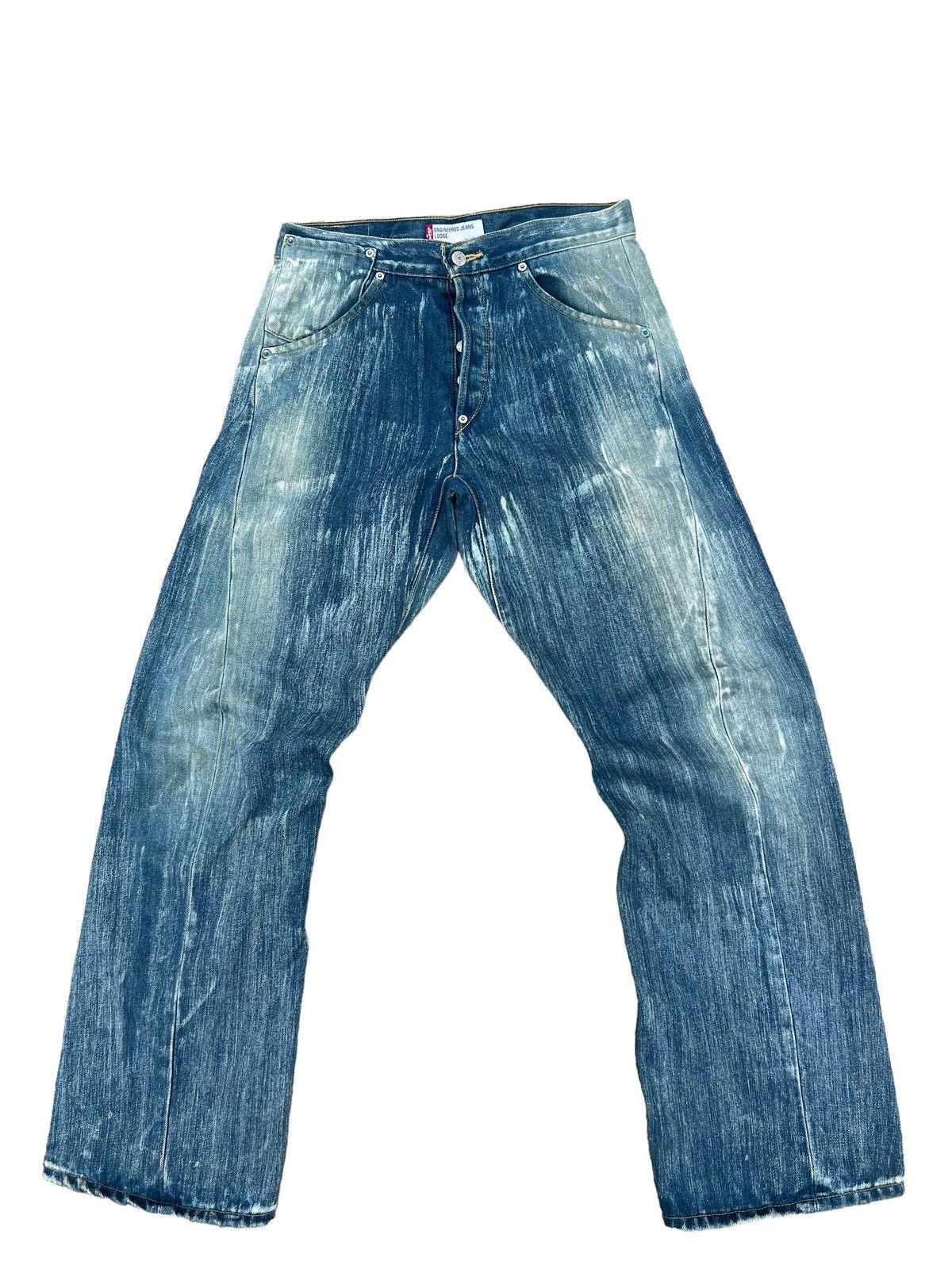 Levi's engineered jeans loose best sale