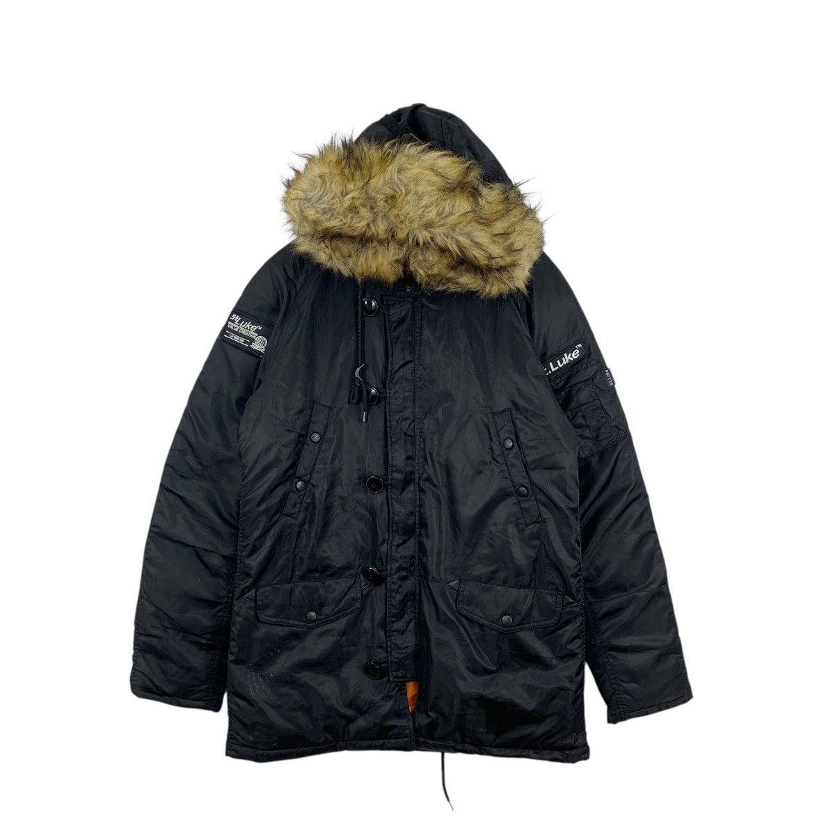 Other SAINT LUKE Faux Fur Headquarter Design Puffer Jacket Parka Size US L / EU 52-54 / 3 - 1 Thumbnail