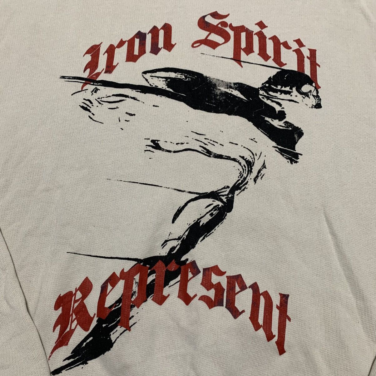 Represent Clo. Represent Small Iron Spirit Vintage White Sweatshirt Size US S / EU 44-46 / 1 - 3 Thumbnail