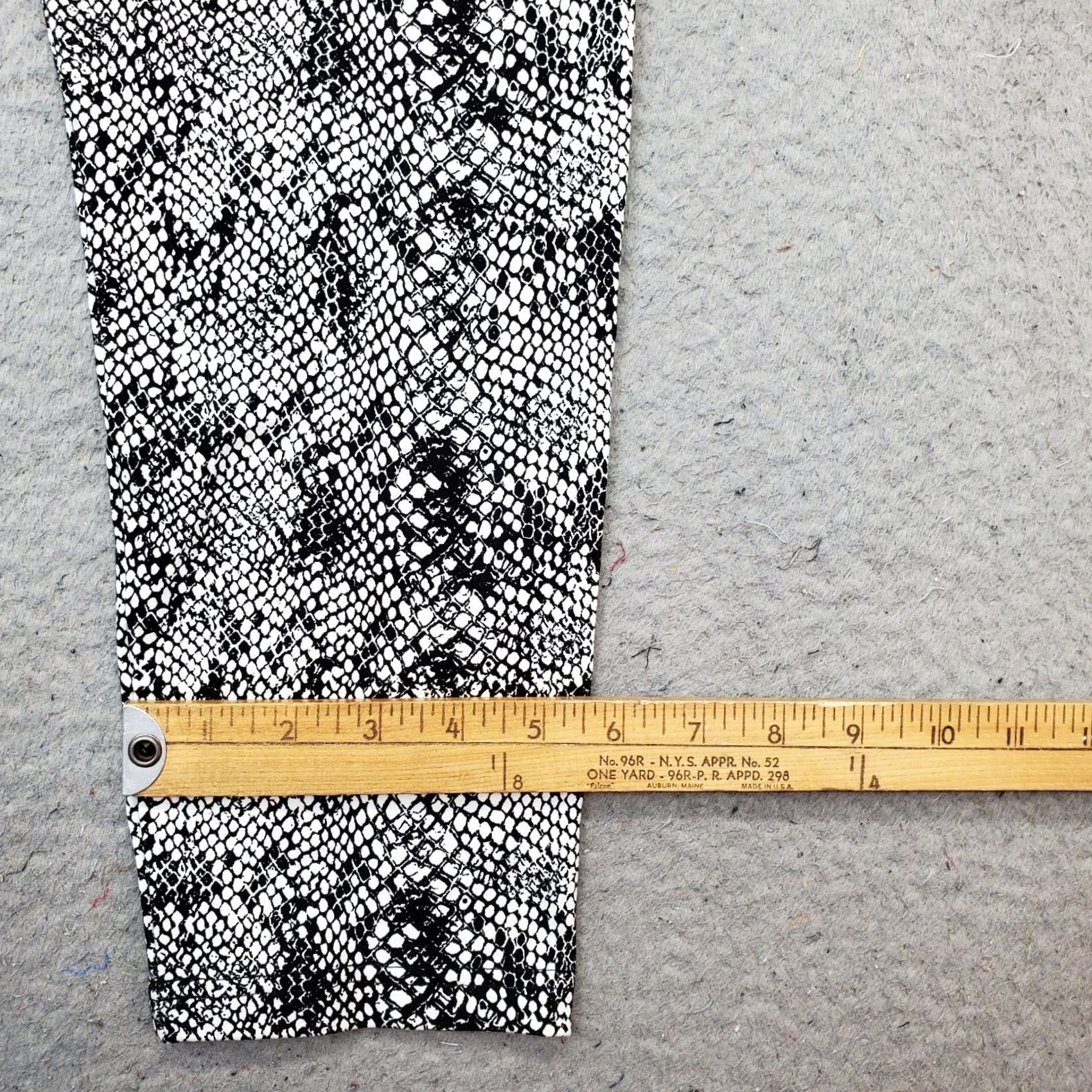 Casablanca Casablanca Leggings Womens Medium Multi Snakeskin Print Stretch Pull On Size 32" / US 10 / IT 46 - 5 Thumbnail